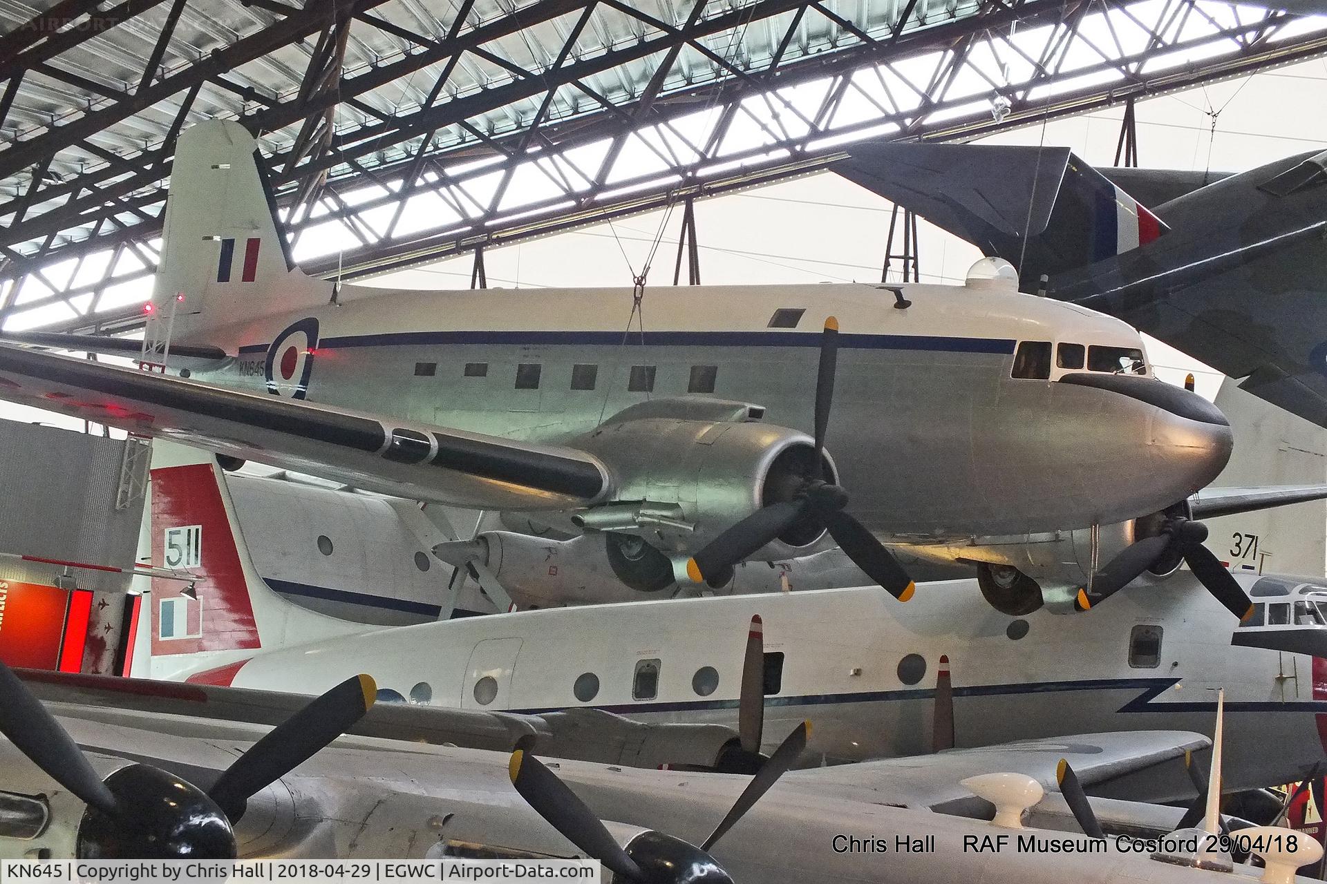 KN645, 1944 Douglas Dakota C.4 C/N 16587 / 33335, RAF Museum, Cosford