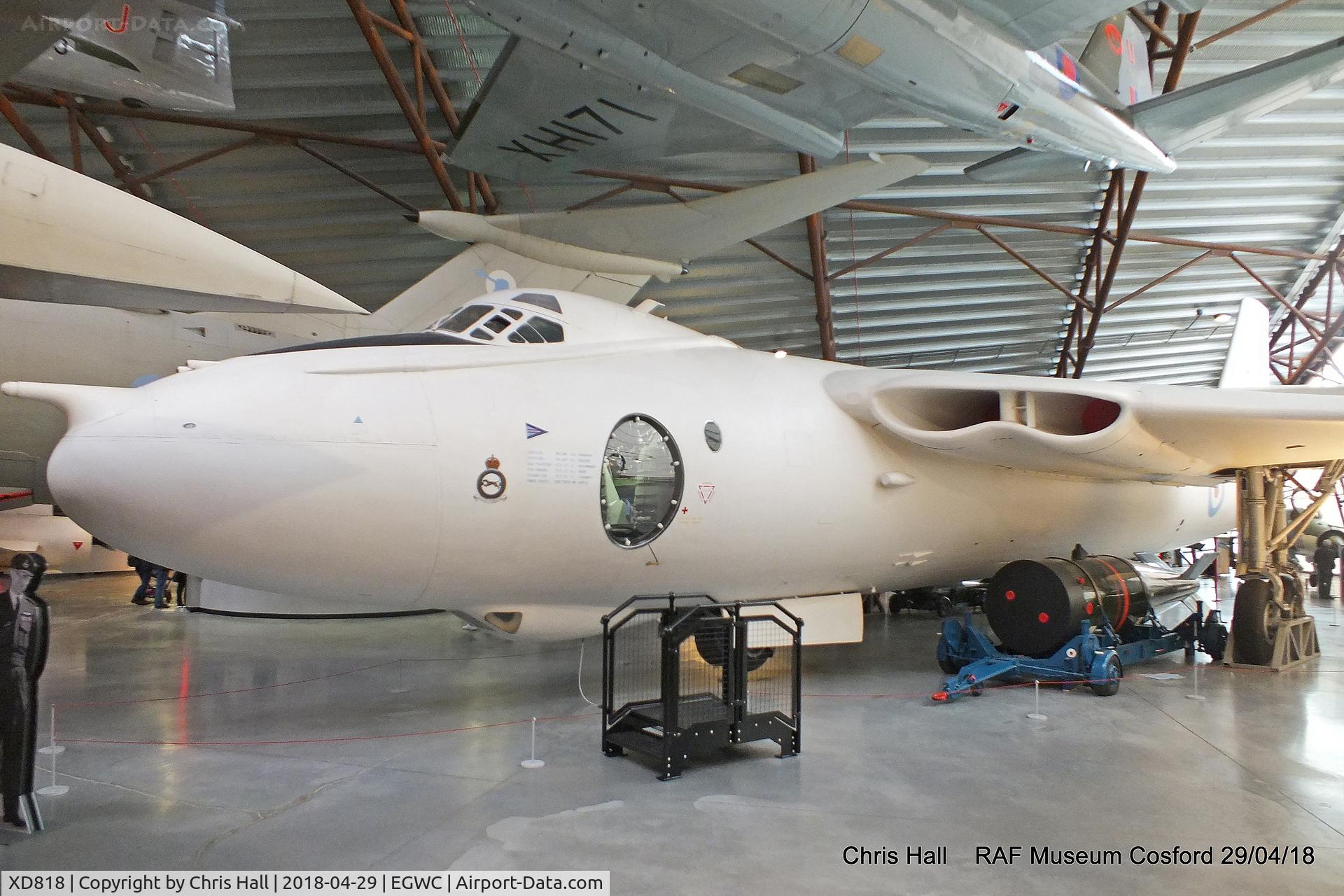XD818, 1956 Vickers Valiant BK.1 C/N Not Found XD875, RAF Museum, Cosford
