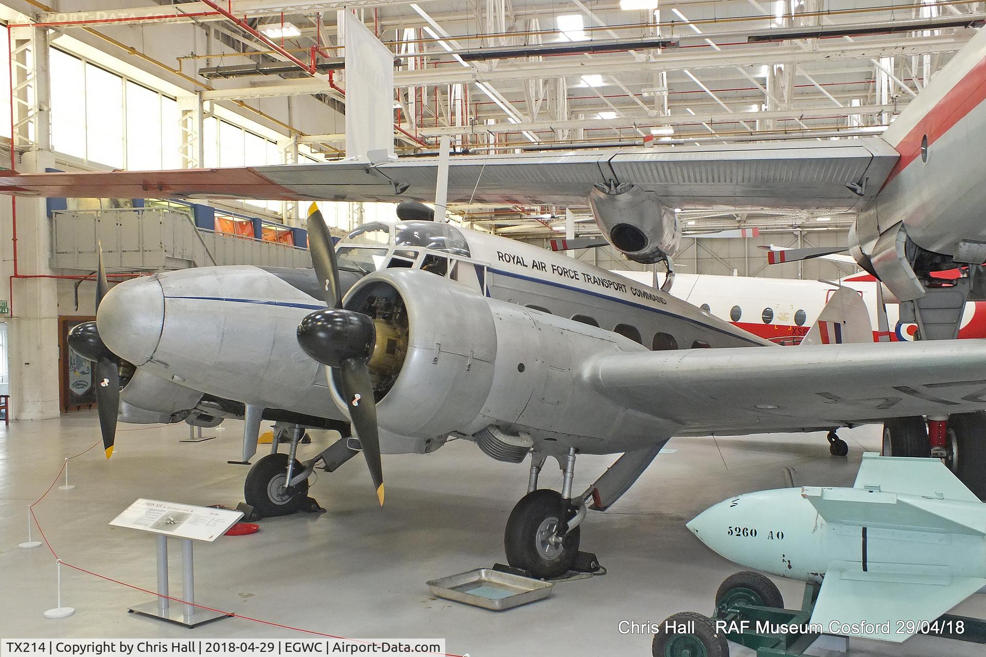 TX214, Avro 652A Anson C.19 C/N 33786, RAF Museum, Cosford
