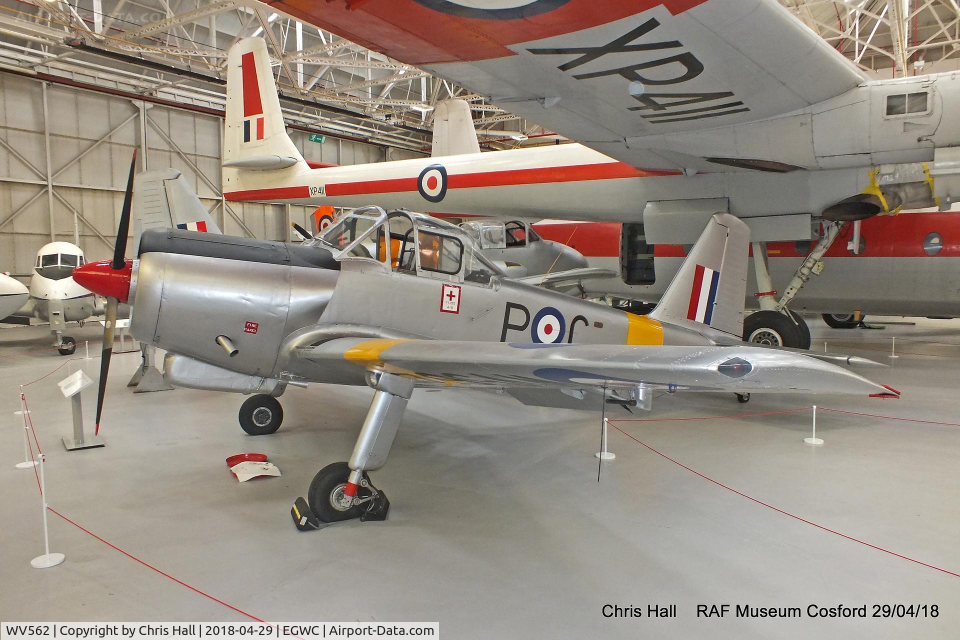 WV562, Percival P-56 Provost T.1 C/N PAC/56/108, RAF Museum, Cosford