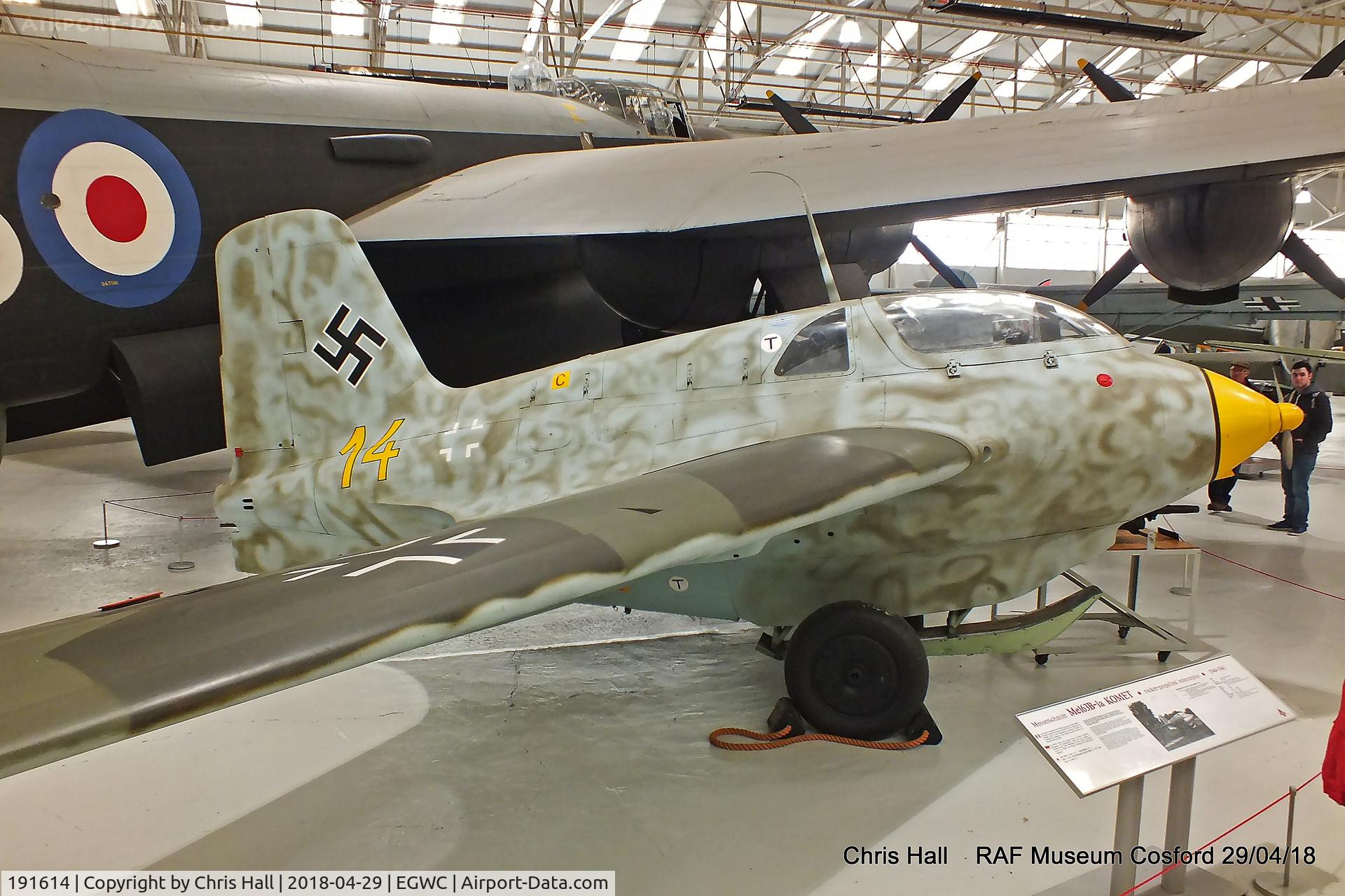 191614, 1945 Messerschmitt Me-163B-1a Komet C/N 191614, RAF Museum, Cosford