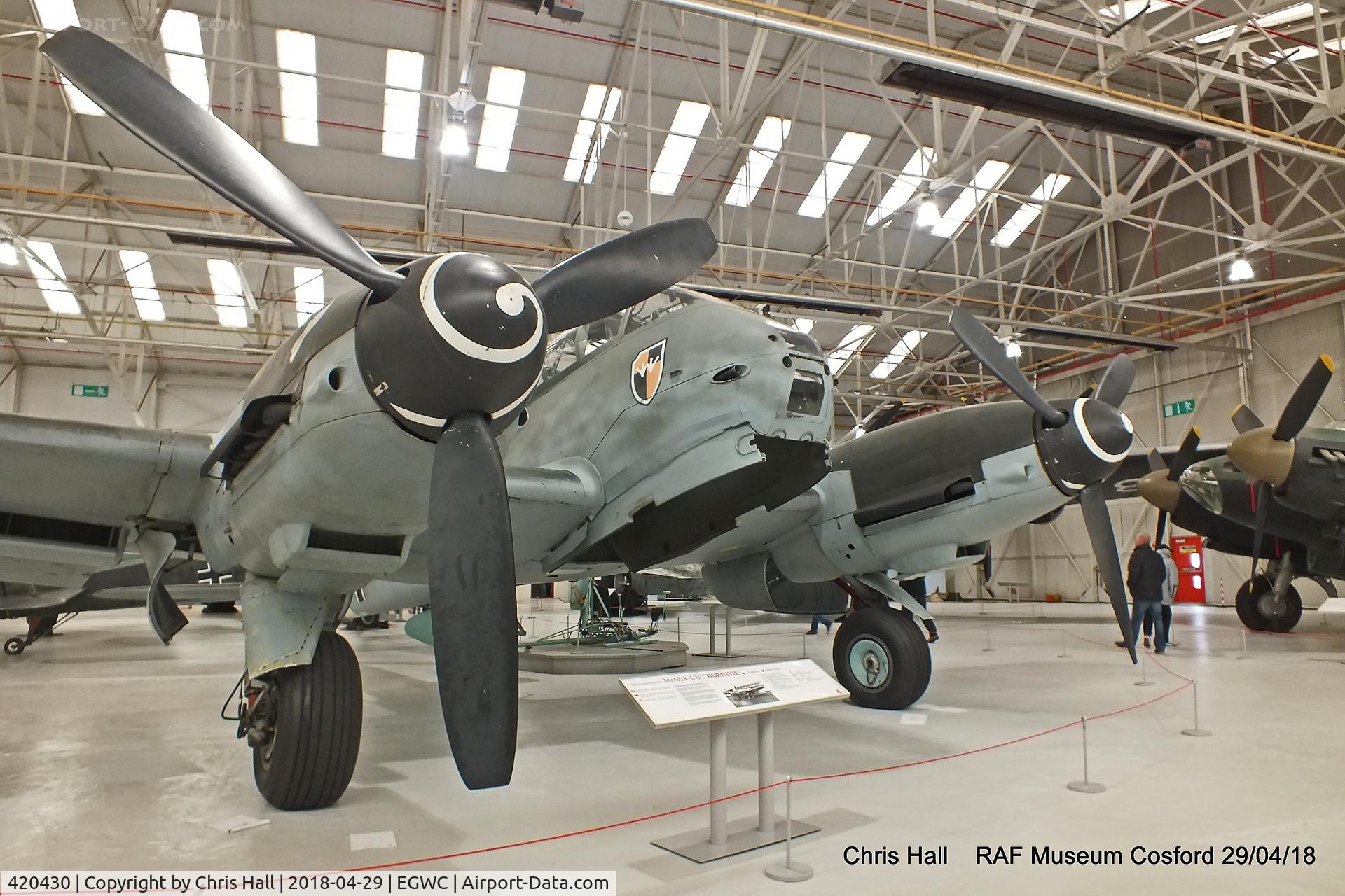 420430, Messerschmitt Me-410A C/N 420430, RAF Museum, Cosford