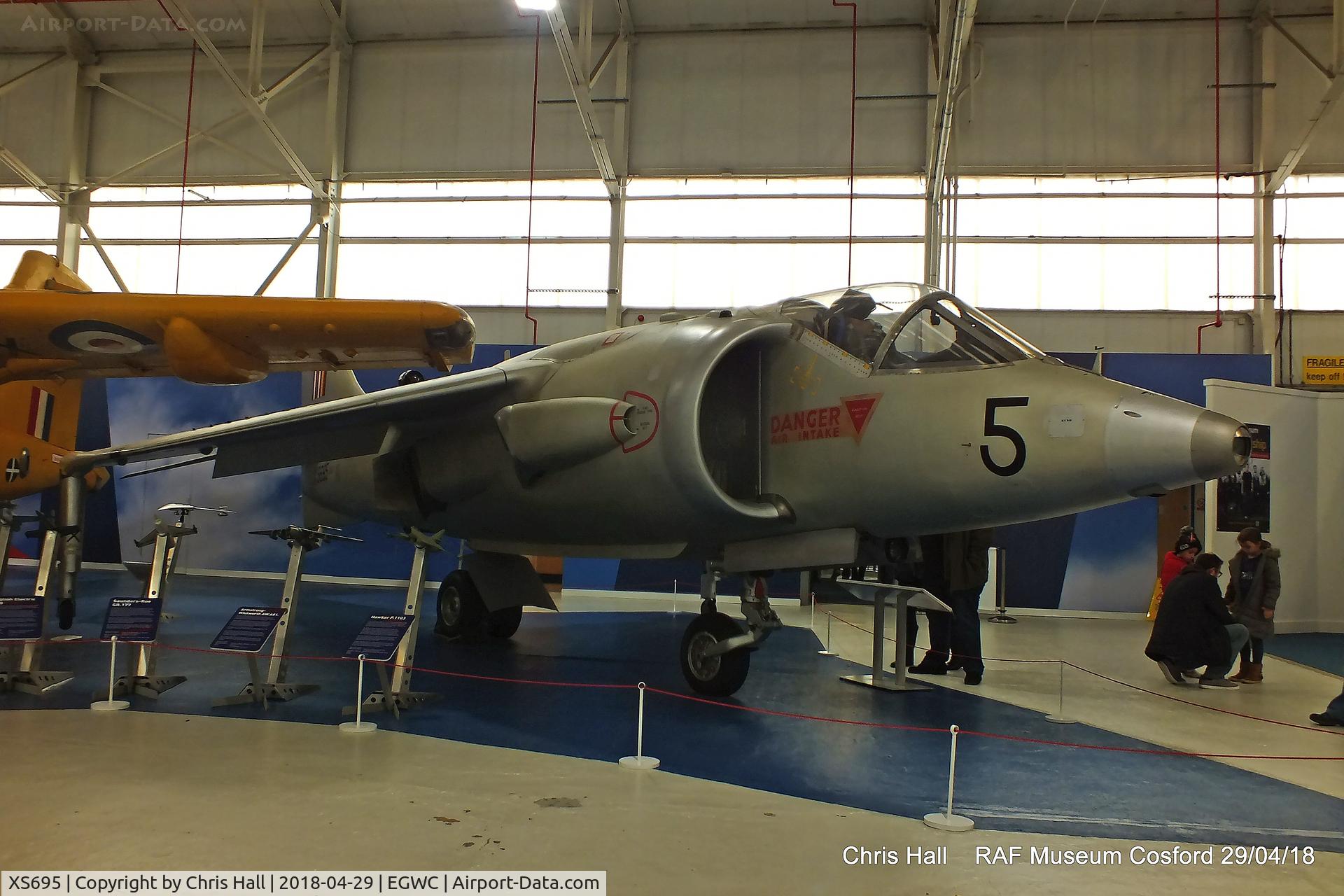 XS695, 1964 Hawker Siddeley Kestrel FGA1 C/N Not Found - XS695, RAF Museum, Cosford
