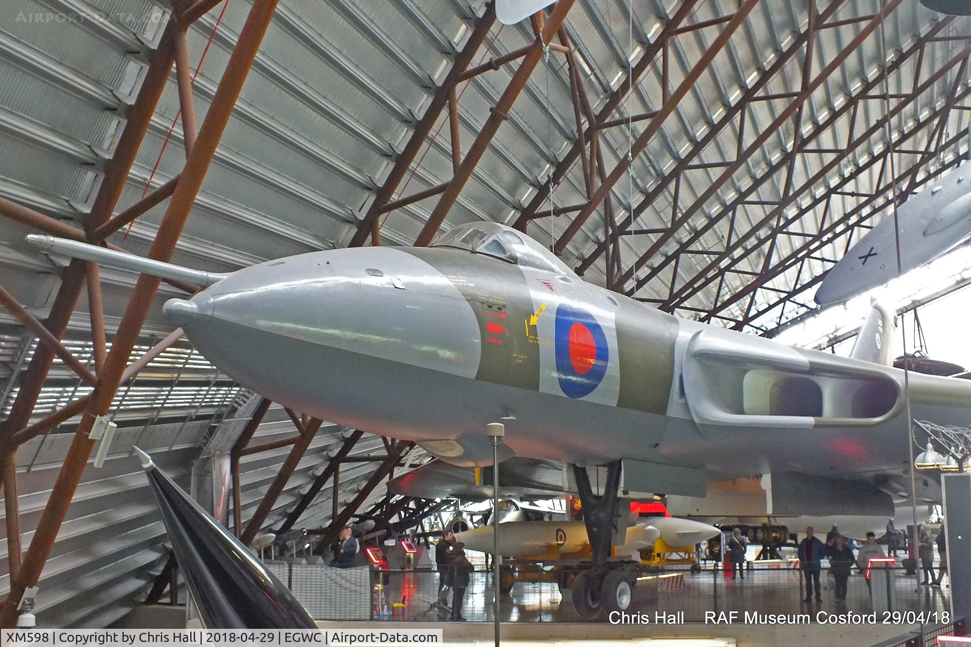 XM598, 1963 Avro Vulcan B.2 C/N Set 62, RAF Museum, Cosford