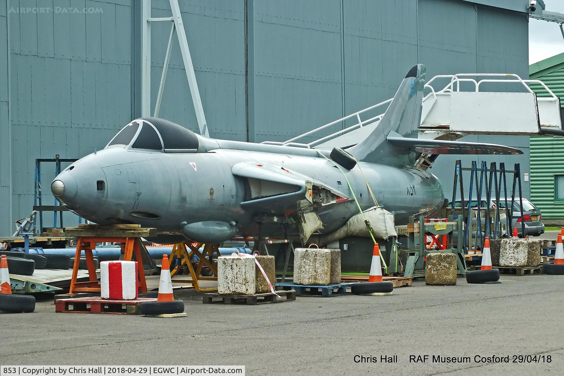 853, 1956 Hawker Hunter FR.10 C/N S4/U/3302, RAF Museum, Cosford