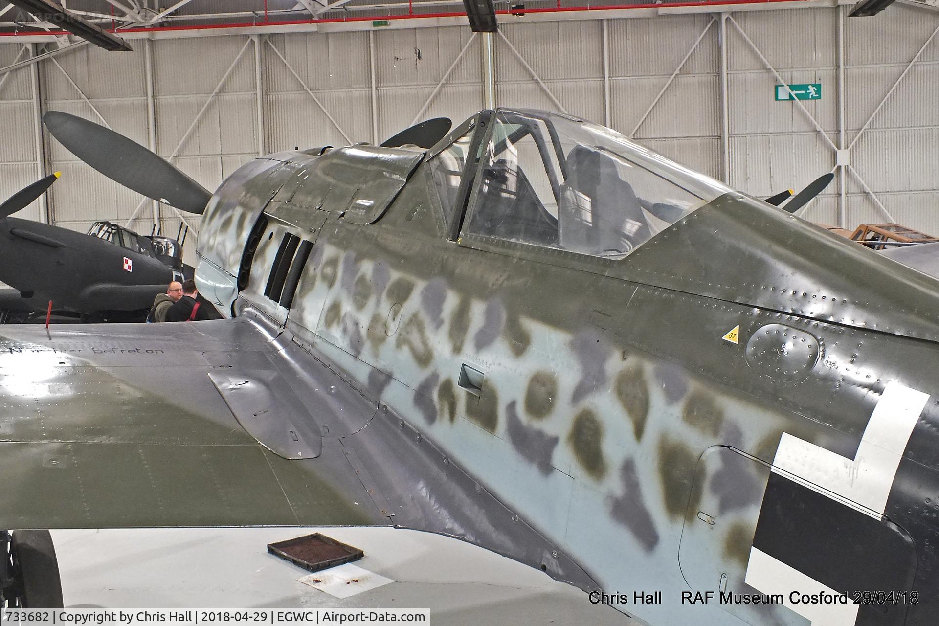 733682, 1944 Focke-Wulf Fw-190A-8 C/N 733682, RAF Museum, Cosford