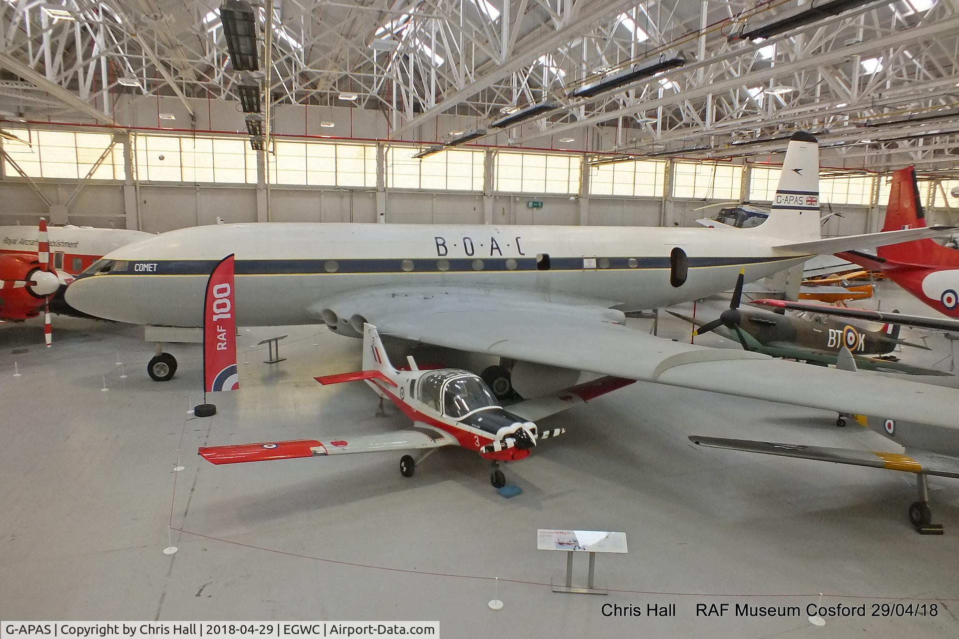 G-APAS, 1953 De Havilland DH.106 Comet 1XB C/N 6022, RAF Museum, Cosford