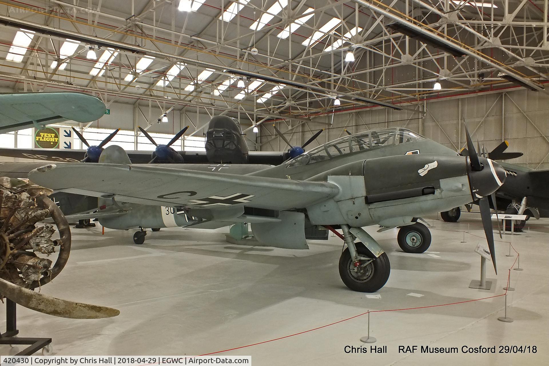 420430, Messerschmitt Me-410A C/N 420430, RAF Museum, Cosford