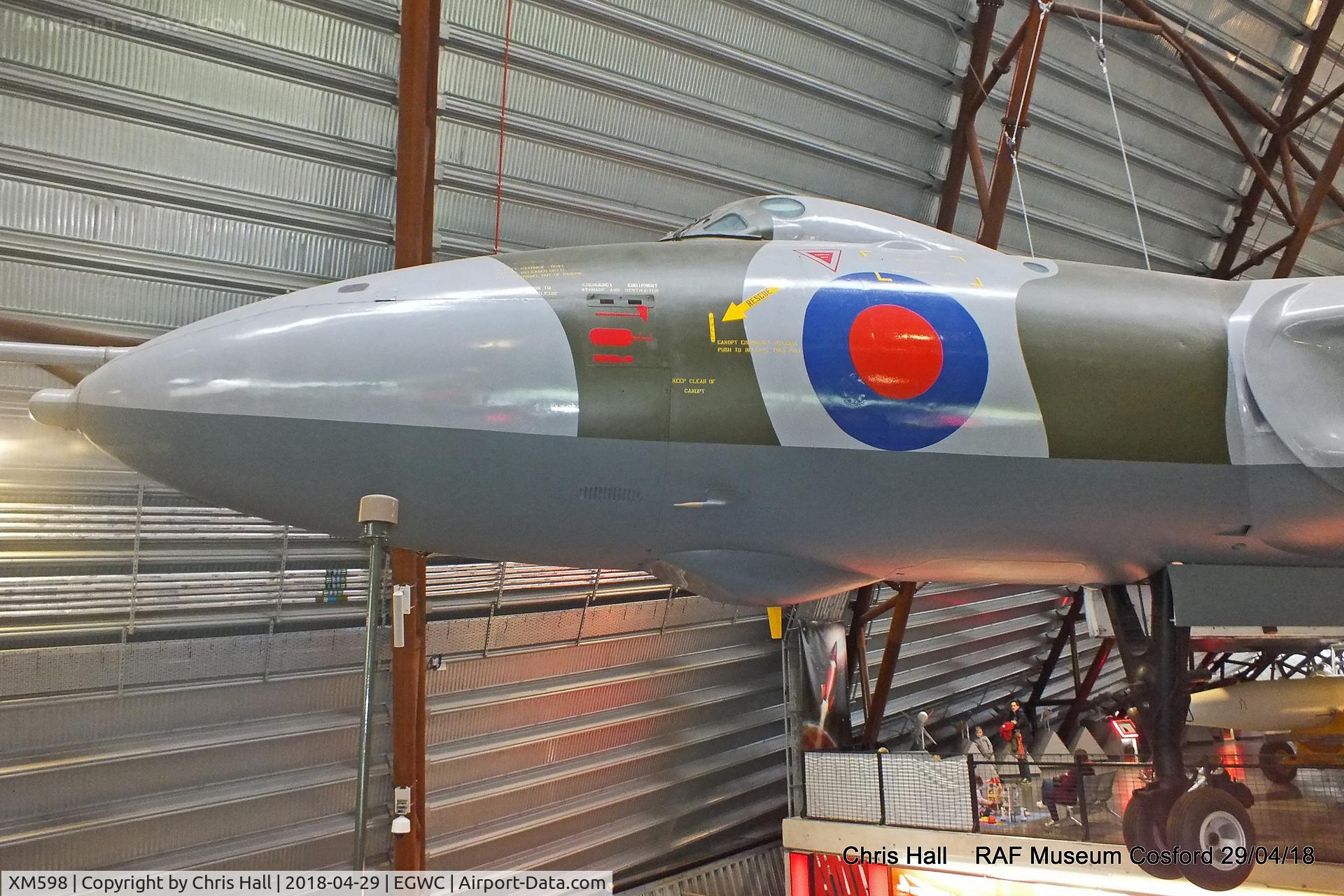 XM598, 1963 Avro Vulcan B.2 C/N Set 62, RAF Museum, Cosford