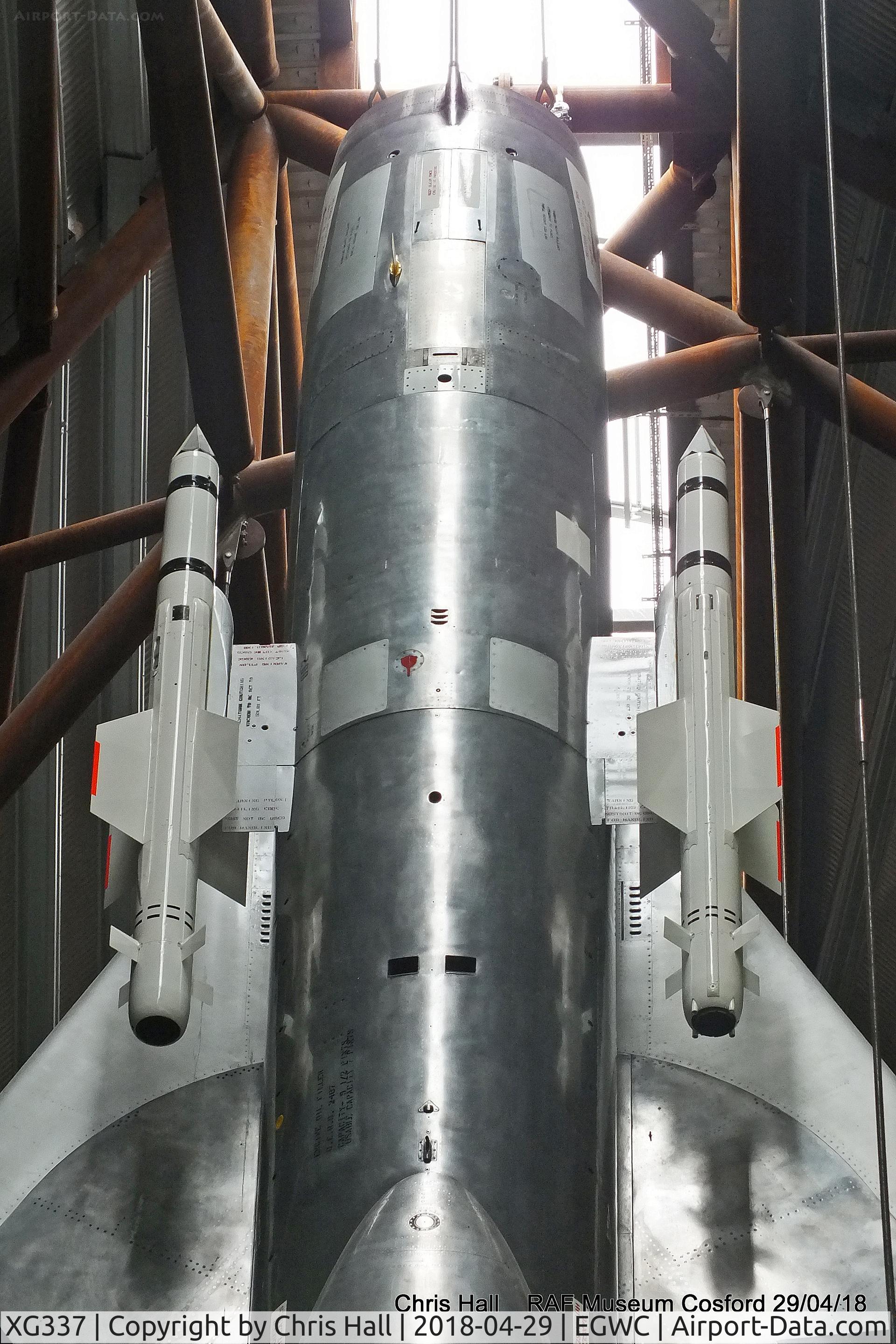 XG337, English Electric Lightning F.1 C/N 95026/1, RAF Museum, Cosford