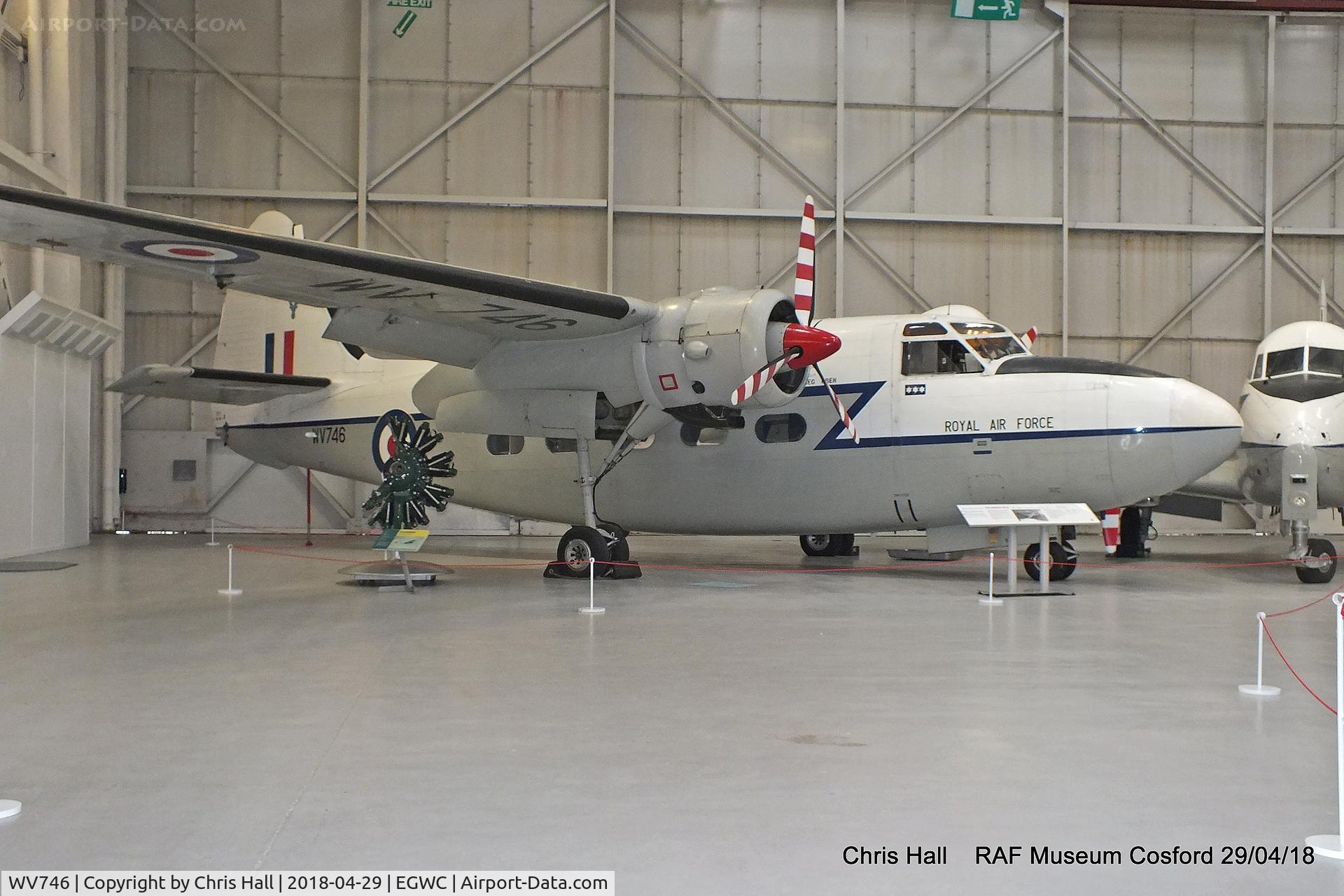 WV746, Hunting Percival P-66 Pembroke C1 C/N PAC/66/53, RAF Museum, Cosford