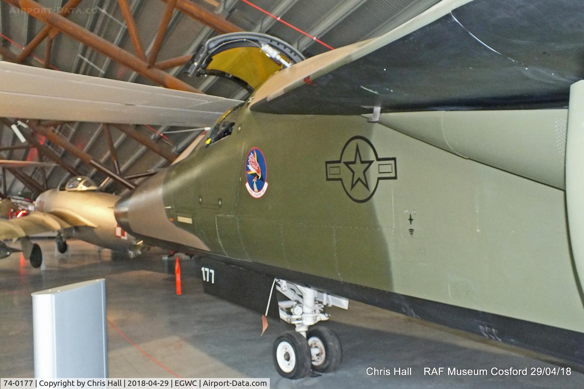 74-0177, 1974 General Dynamics F-111F Aardvark C/N E2-95, RAF Museum, Cosford