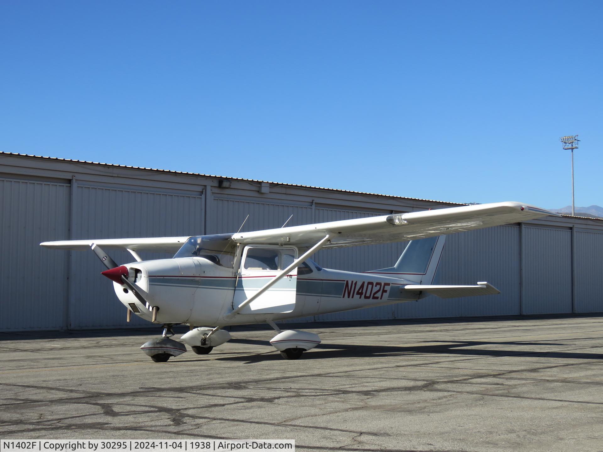 N1402F, 1966 Cessna 172H C/N 17254897, Getting ready to go