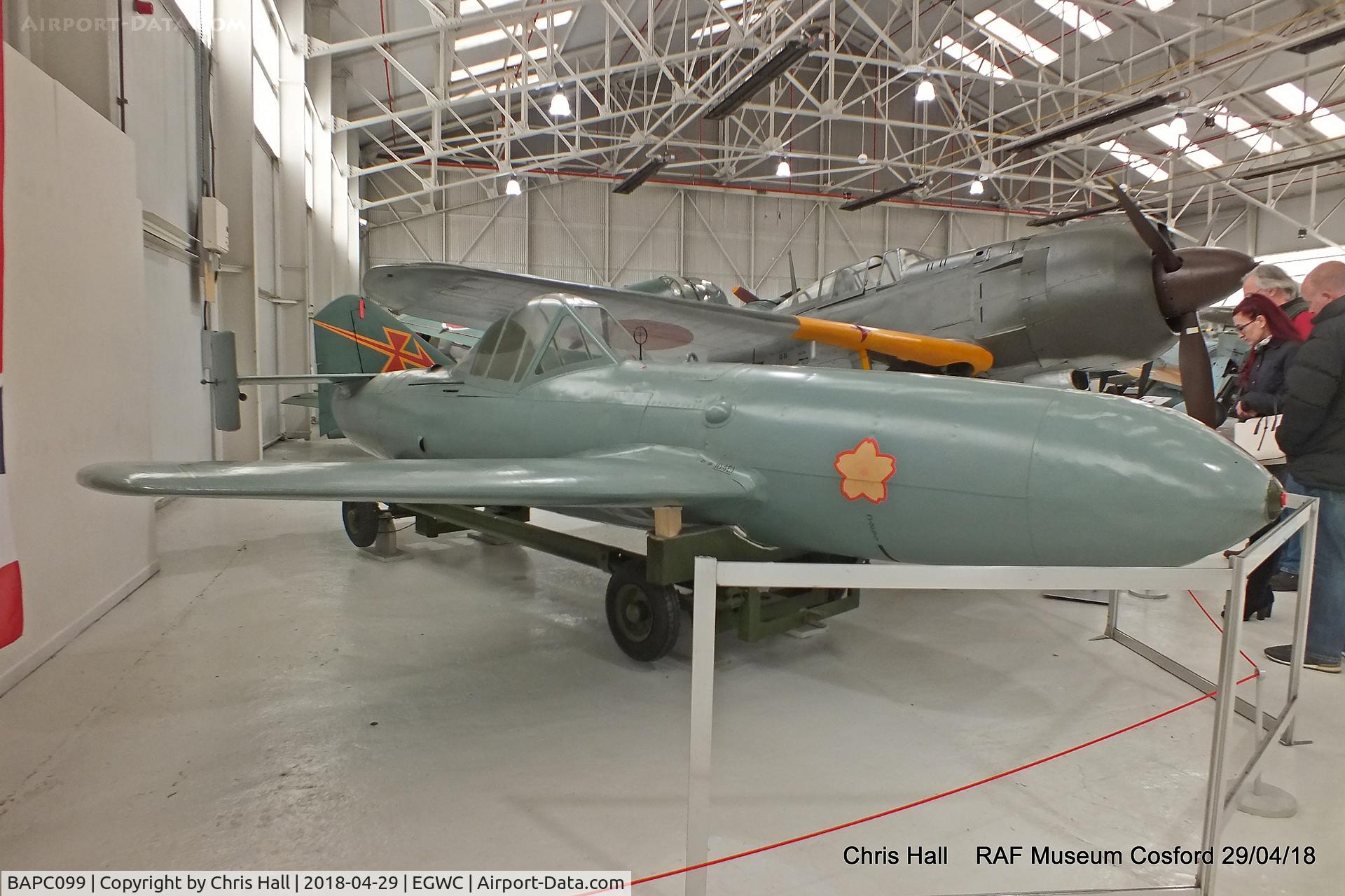 BAPC099, 1945 Yokosuka MXY-7 Ohka II C/N BAPC.099, RAF Museum, Cosford