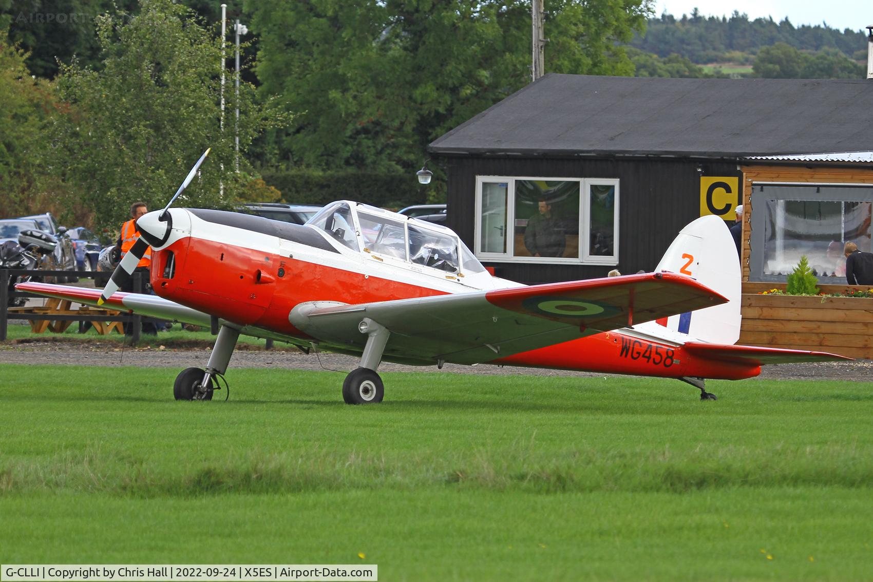 G-CLLI, 1951 De Havilland DHC-1 Chipmunk T.10 C/N C1/0508, Eshott