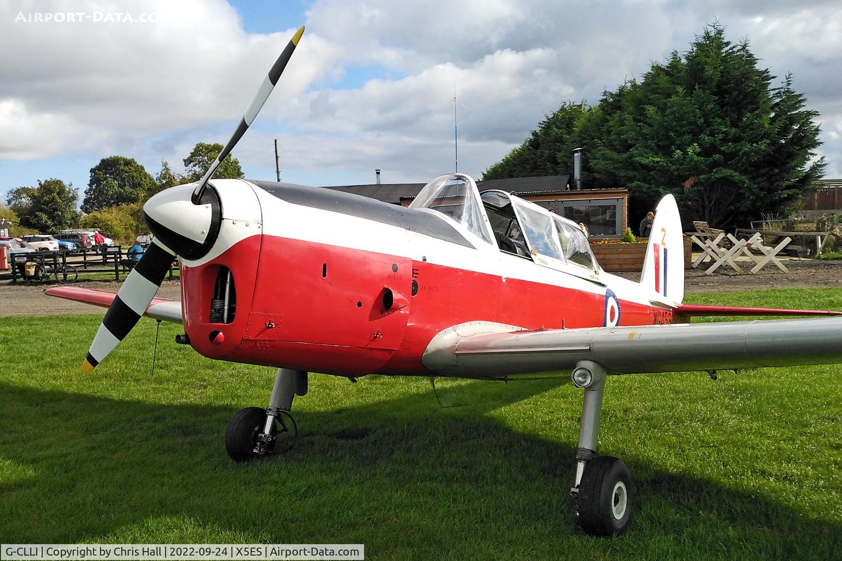 G-CLLI, 1951 De Havilland DHC-1 Chipmunk T.10 C/N C1/0508, Eshott