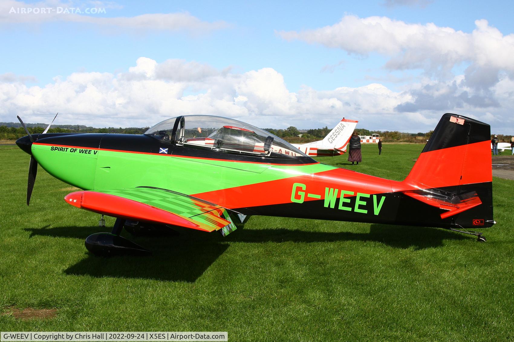 G-WEEV, 2006 Vans RV-8 C/N PFA 303-14562, Eshott