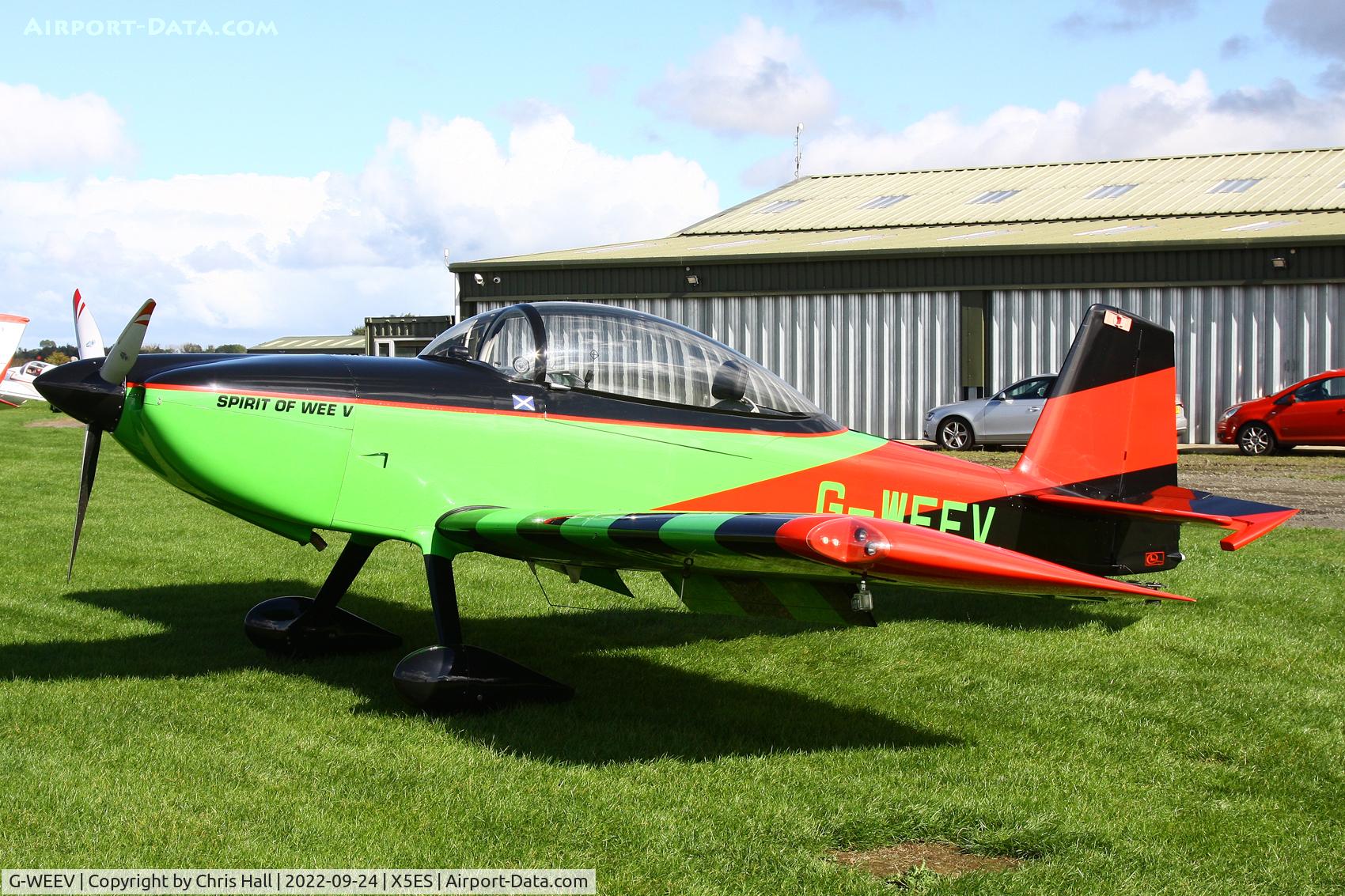 G-WEEV, 2006 Vans RV-8 C/N PFA 303-14562, Eshott