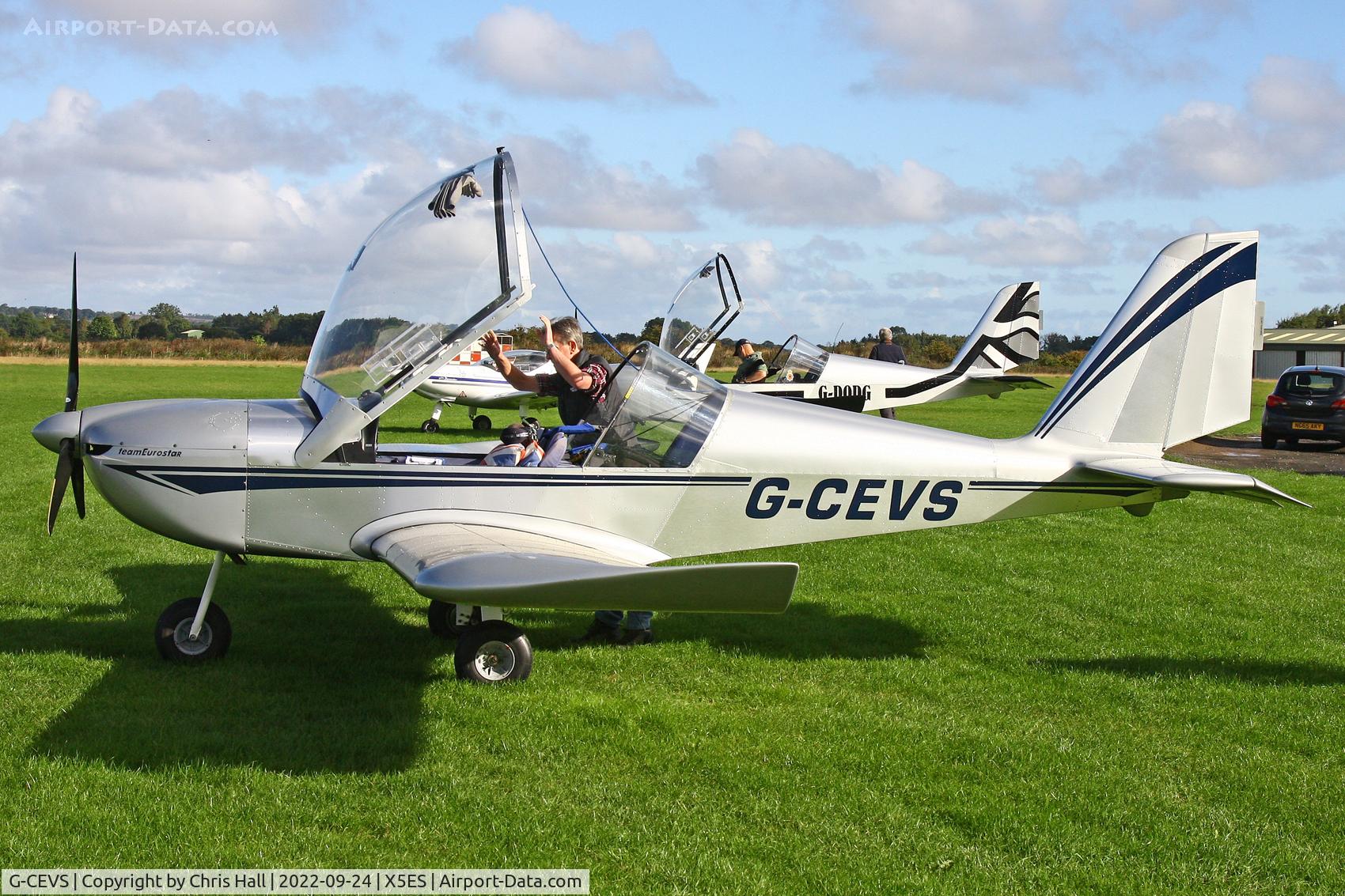 G-CEVS, 2007 Cosmik EV-97 TeamEurostar UK C/N 3102, Eshott