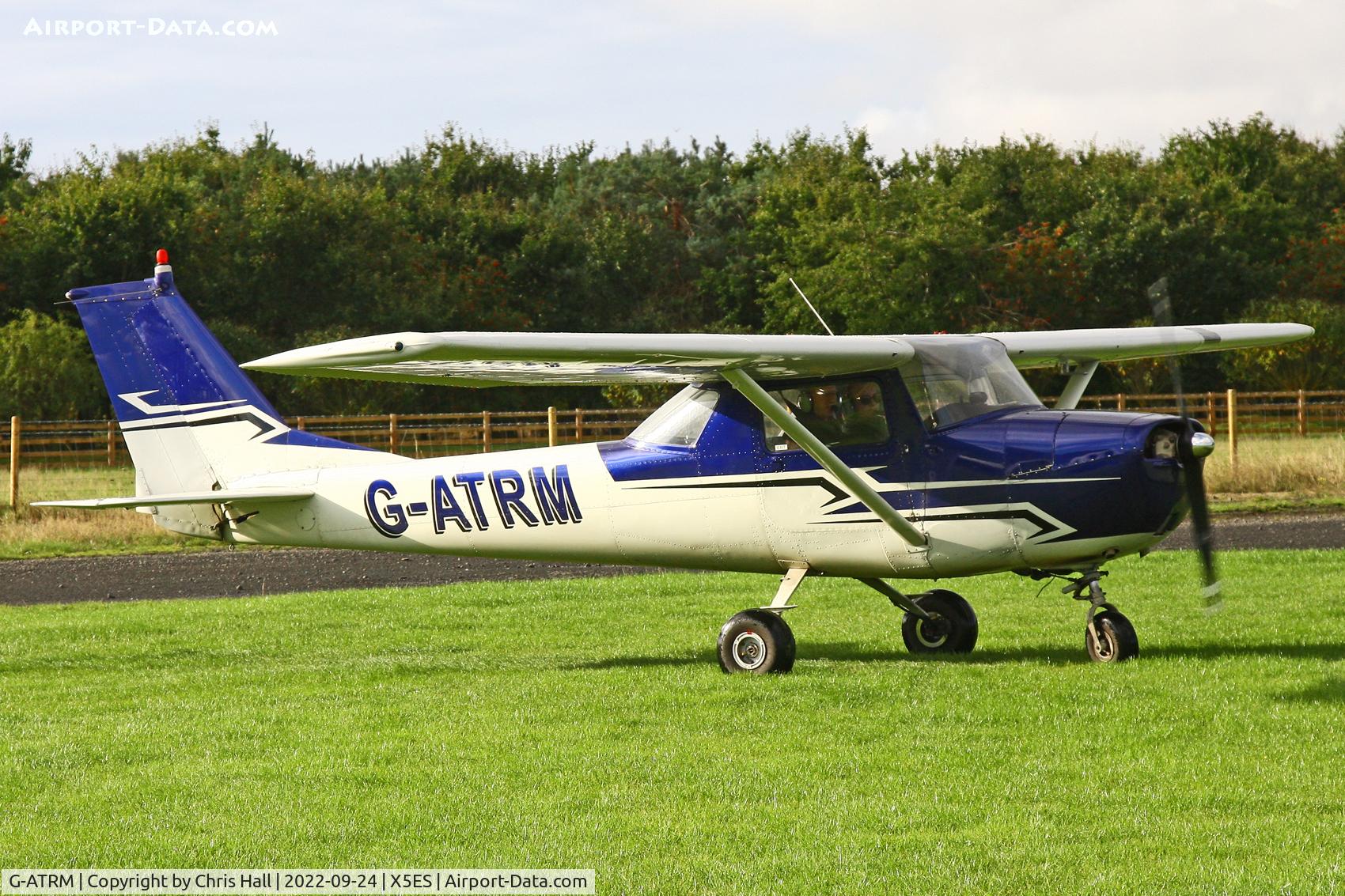G-ATRM, 1966 Reims Cessna F150F C/N 0053, Eshott