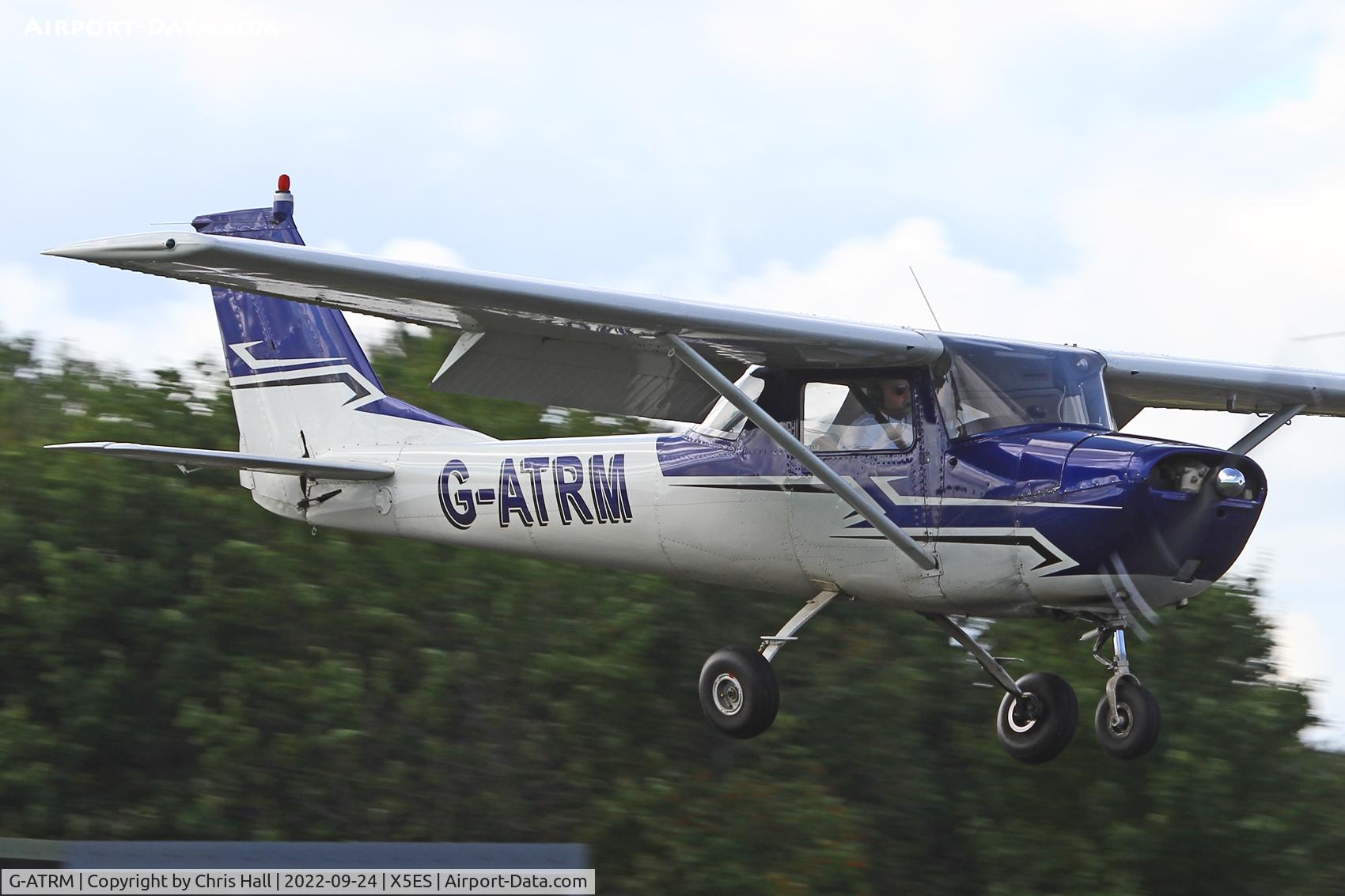 G-ATRM, 1966 Reims Cessna F150F C/N 0053, Eshott