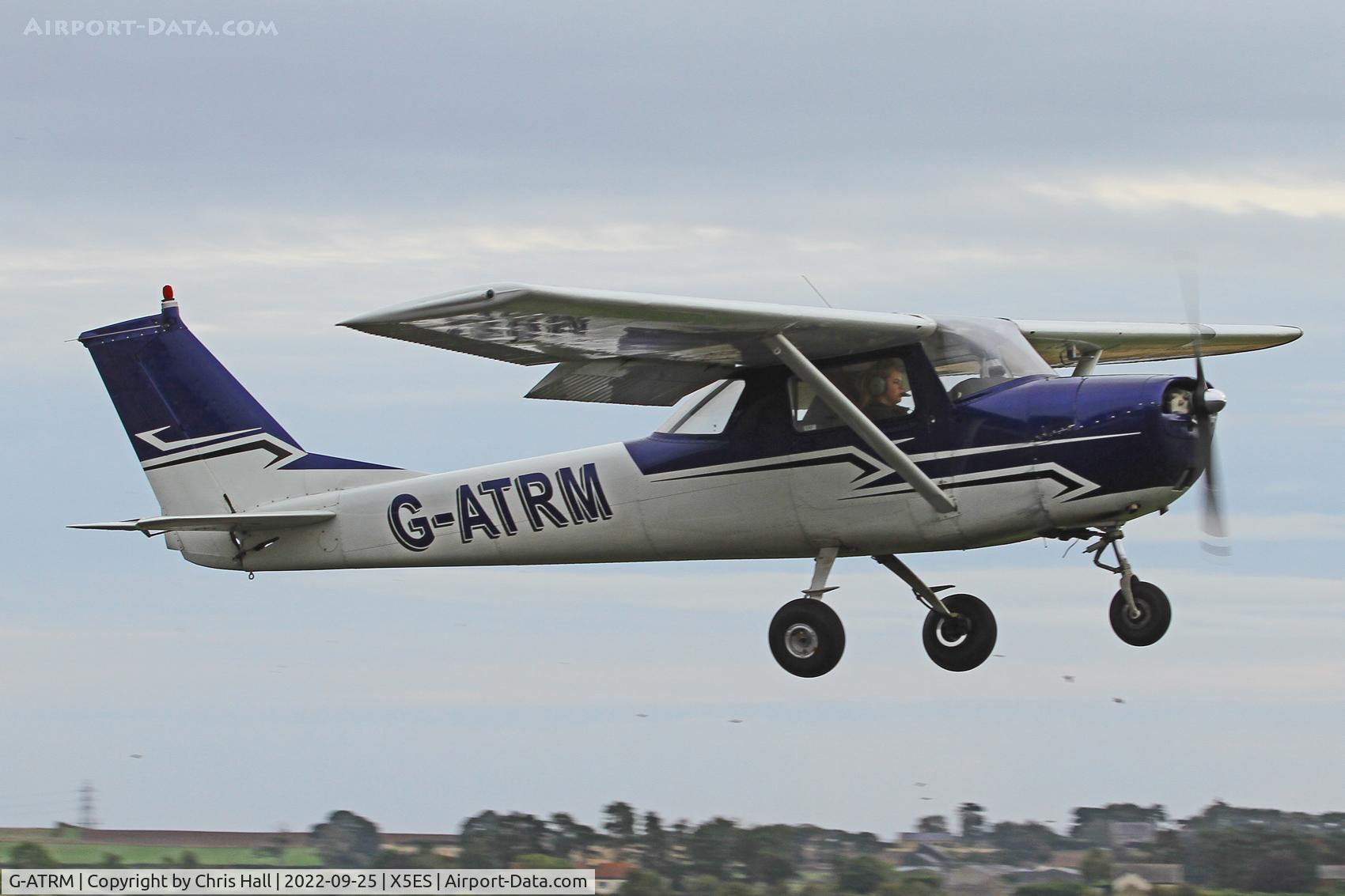G-ATRM, 1966 Reims Cessna F150F C/N 0053, Eshott