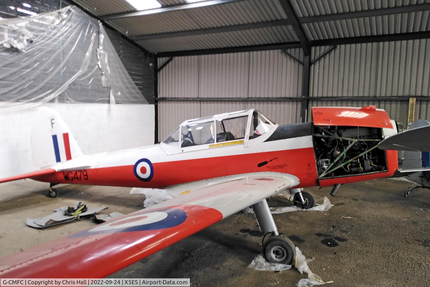 G-CMFC, 1952 De Havilland DHC-1 Chipmunk T.10 C/N C1/0529, Eshott