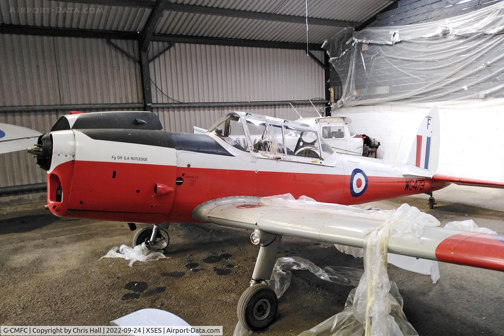 G-CMFC, 1952 De Havilland DHC-1 Chipmunk T.10 C/N C1/0529, Eshott