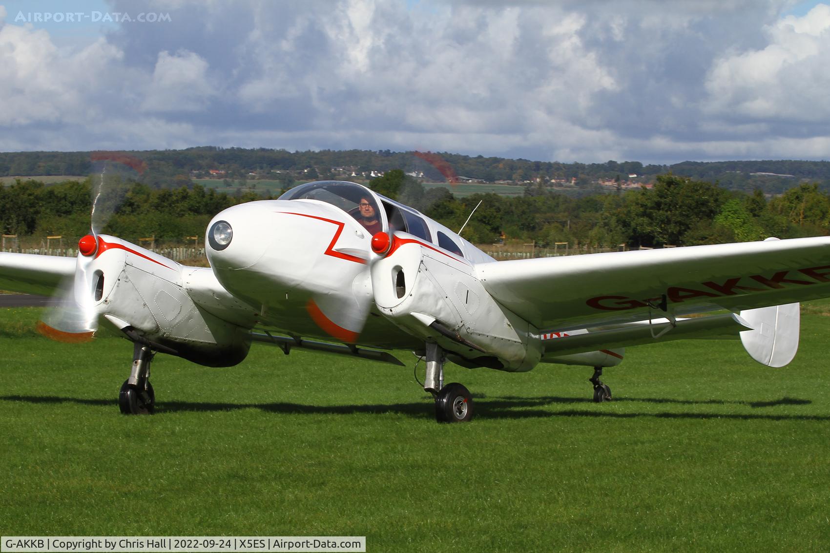G-AKKB, 1947 Miles M-65 Gemini 1A C/N 6537, Eshott