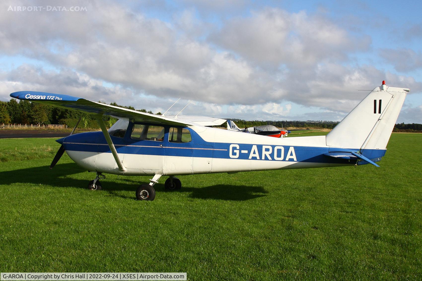 G-AROA, 1961 Cessna 172B C/N 17248628, RRRA Air Race weekend