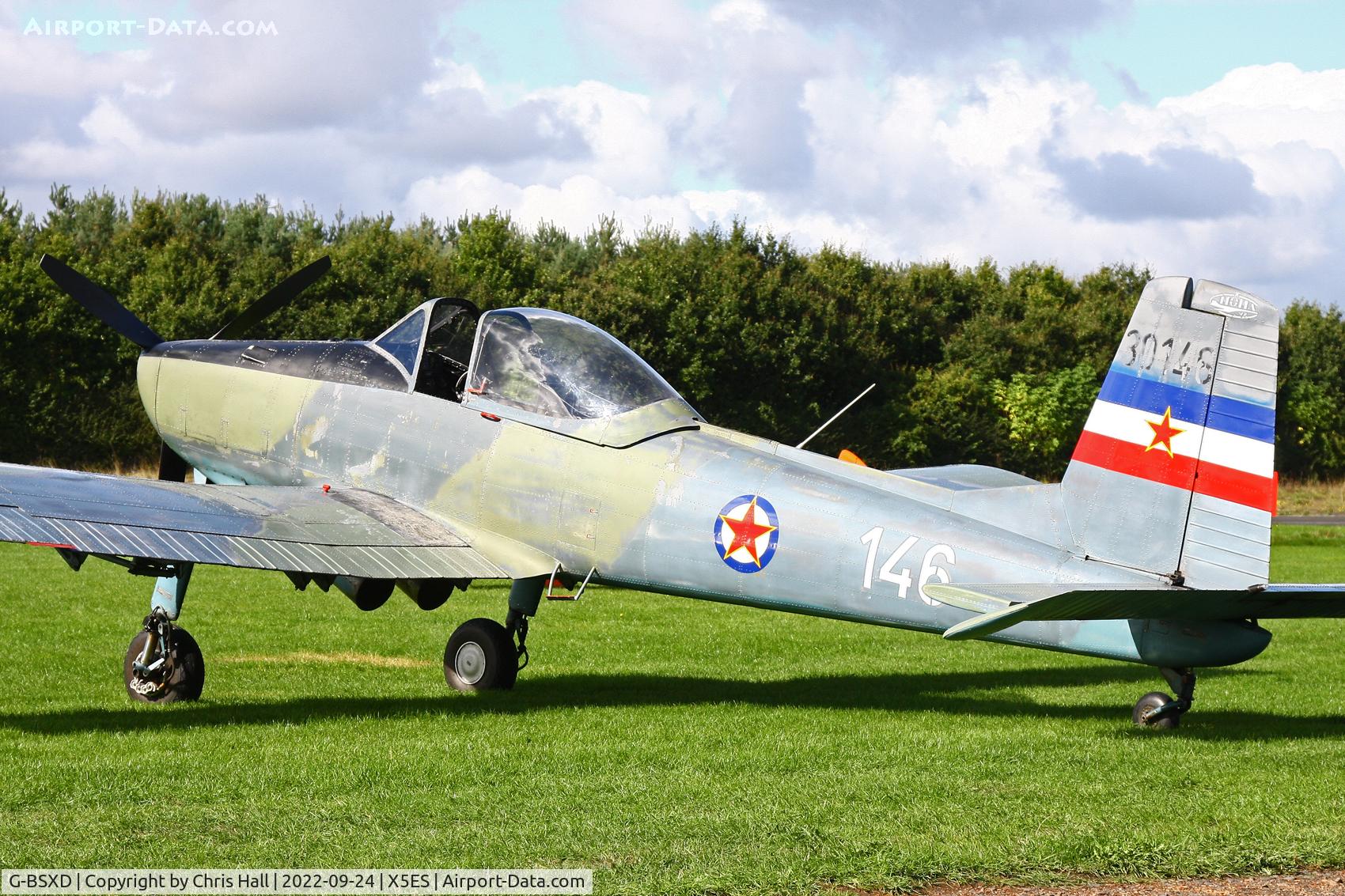 G-BSXD, 1977 Soko P-2 Kraguj C/N 030, RRRA Air Race weekend