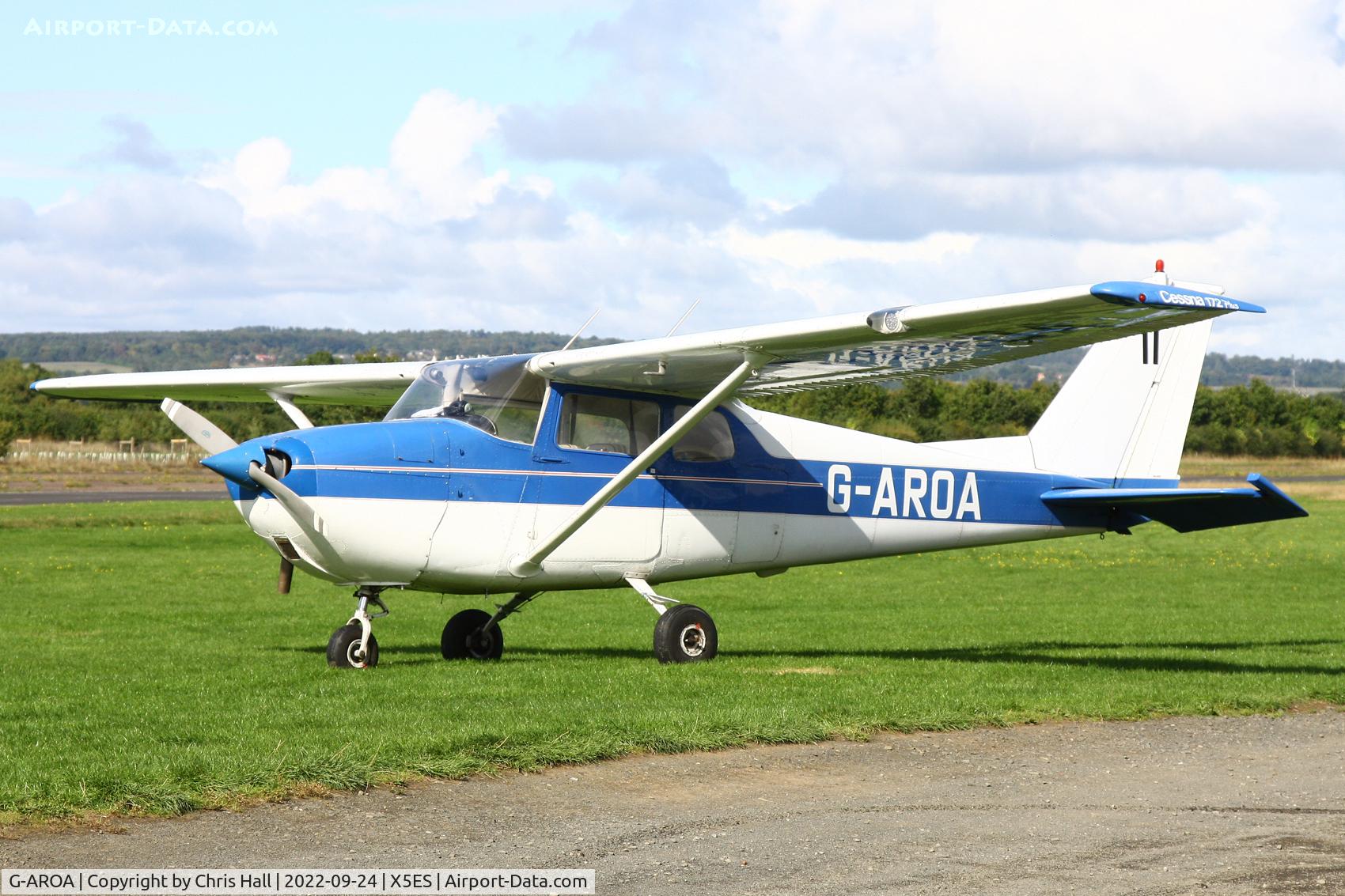 G-AROA, 1961 Cessna 172B C/N 17248628, RRRA Air Race weekend
