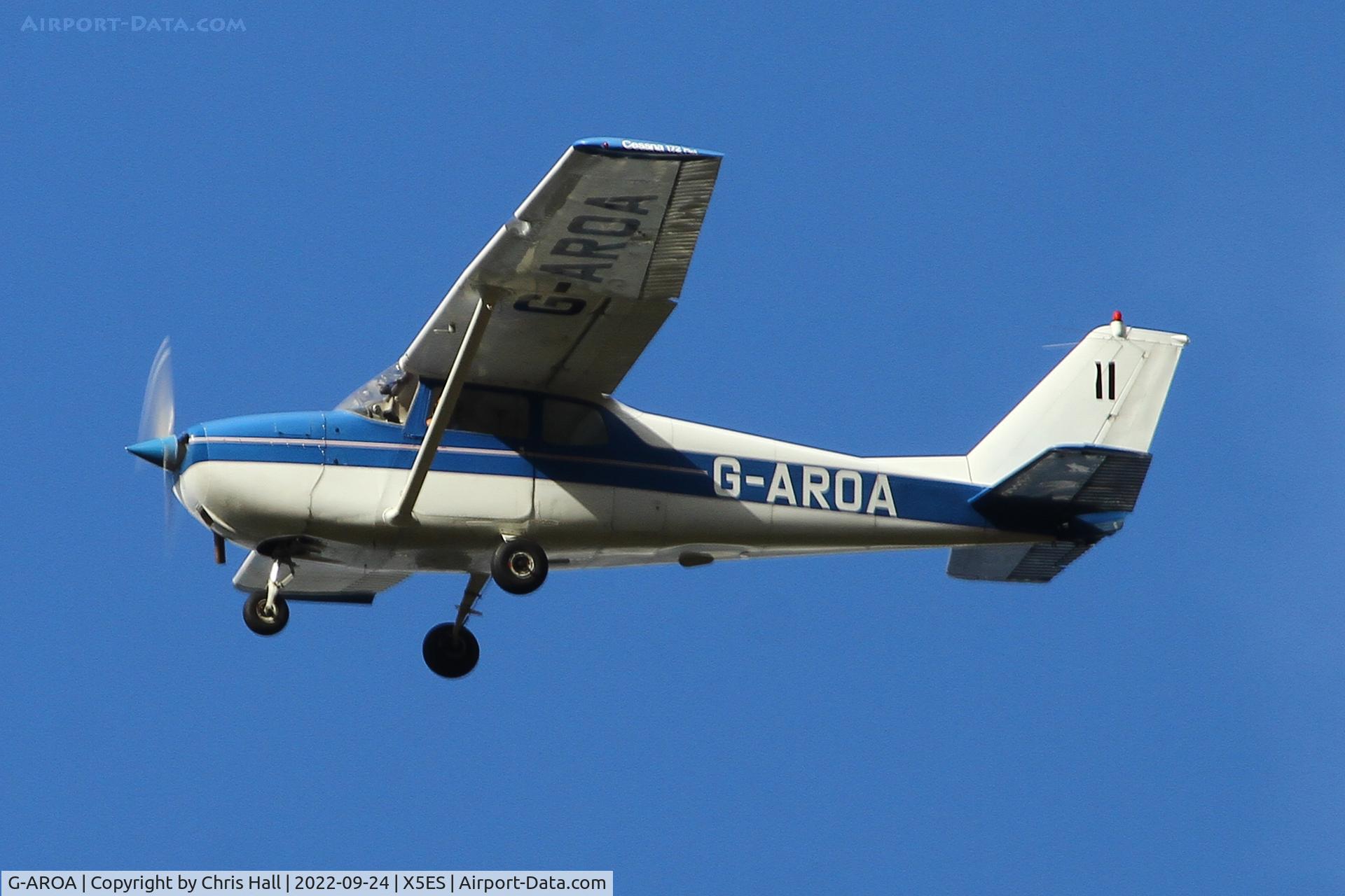 G-AROA, 1961 Cessna 172B C/N 17248628, RRRA Air Race weekend