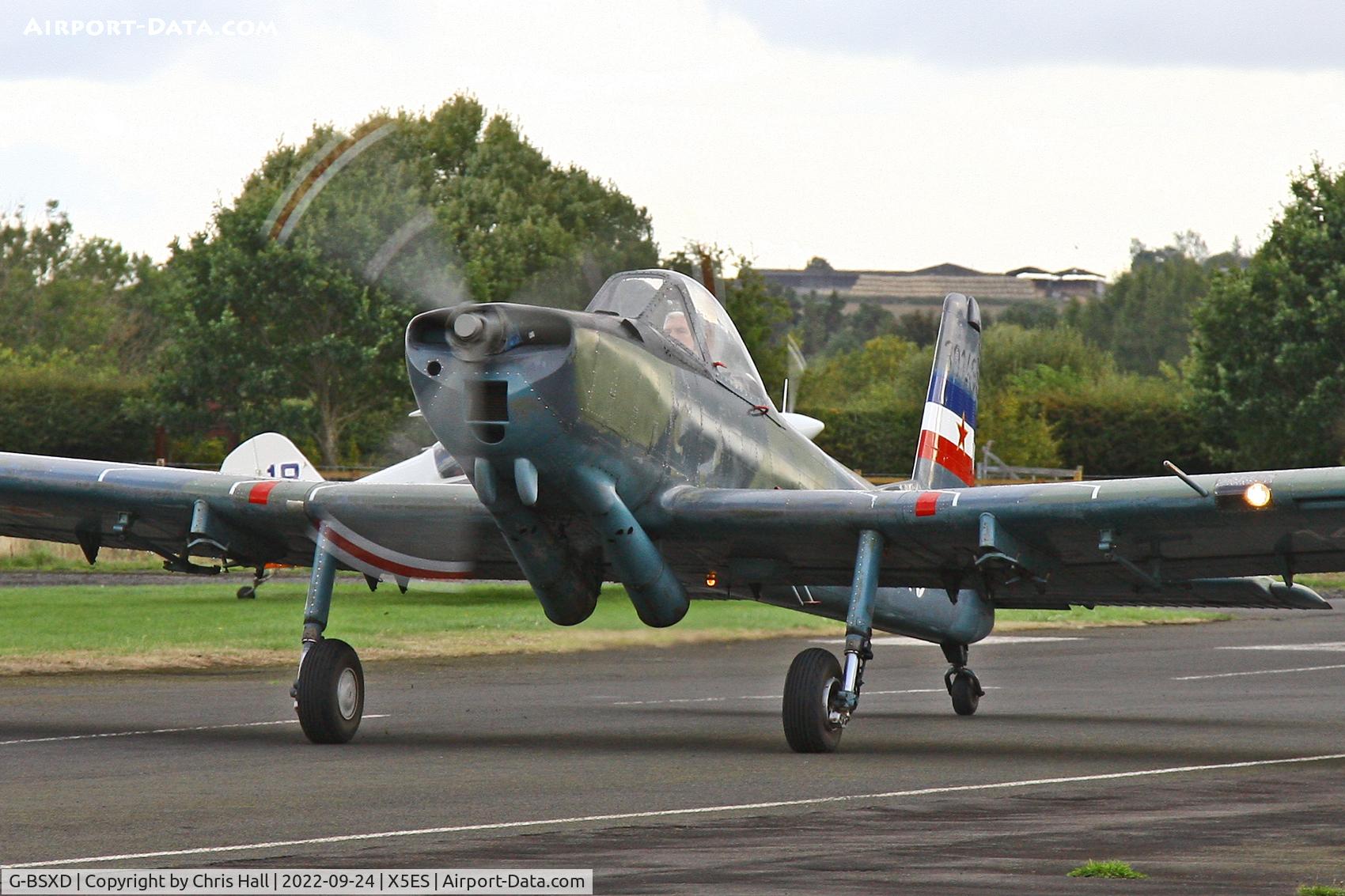 G-BSXD, 1977 Soko P-2 Kraguj C/N 030, RRRA Air Race weekend