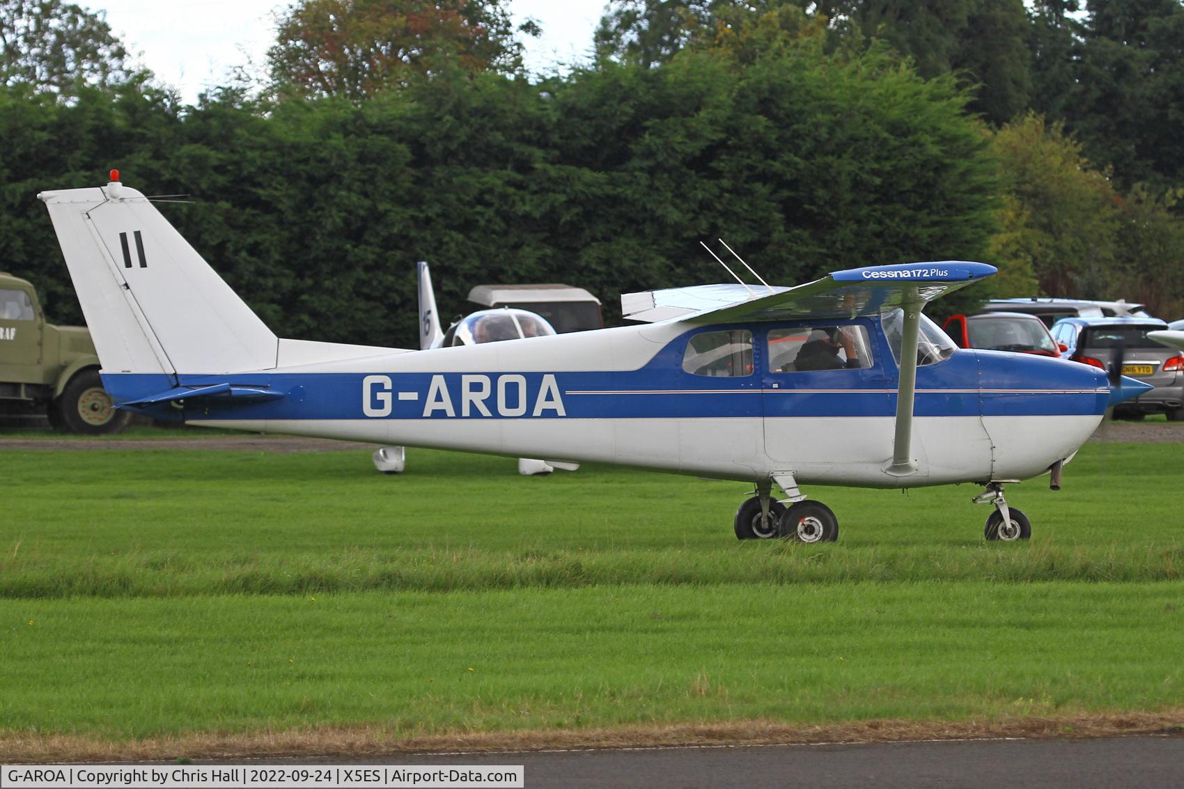 G-AROA, 1961 Cessna 172B C/N 17248628, RRRA Air Race weekend