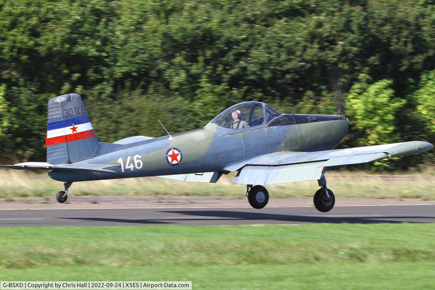 G-BSXD, 1977 Soko P-2 Kraguj C/N 030, RRRA Air Race weekend