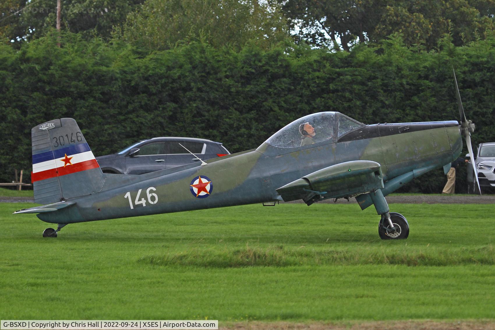 G-BSXD, 1977 Soko P-2 Kraguj C/N 030, RRRA Air Race weekend