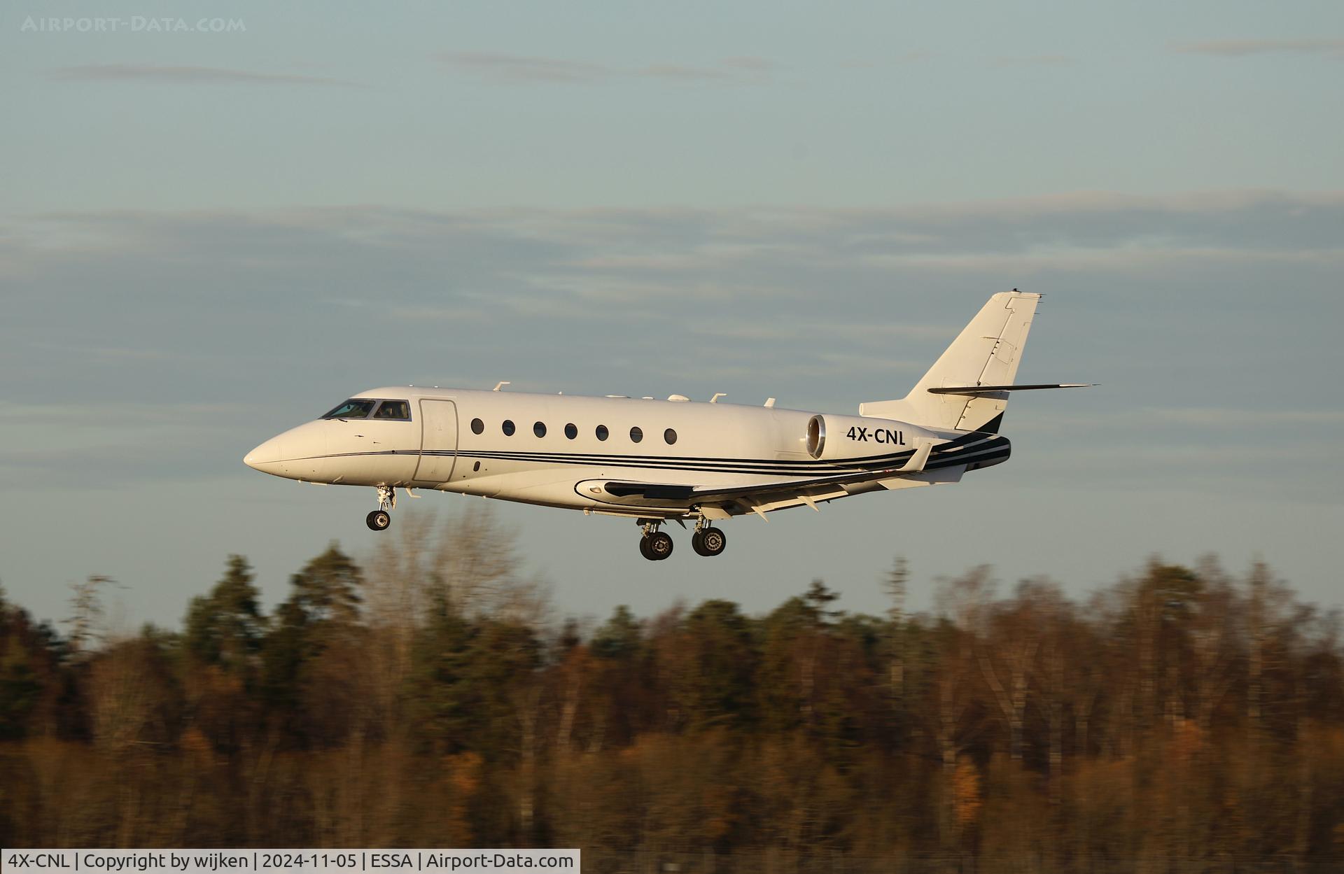 4X-CNL, 2002 Israel Aircraft Industries G200 C/N 065, Rwy 26