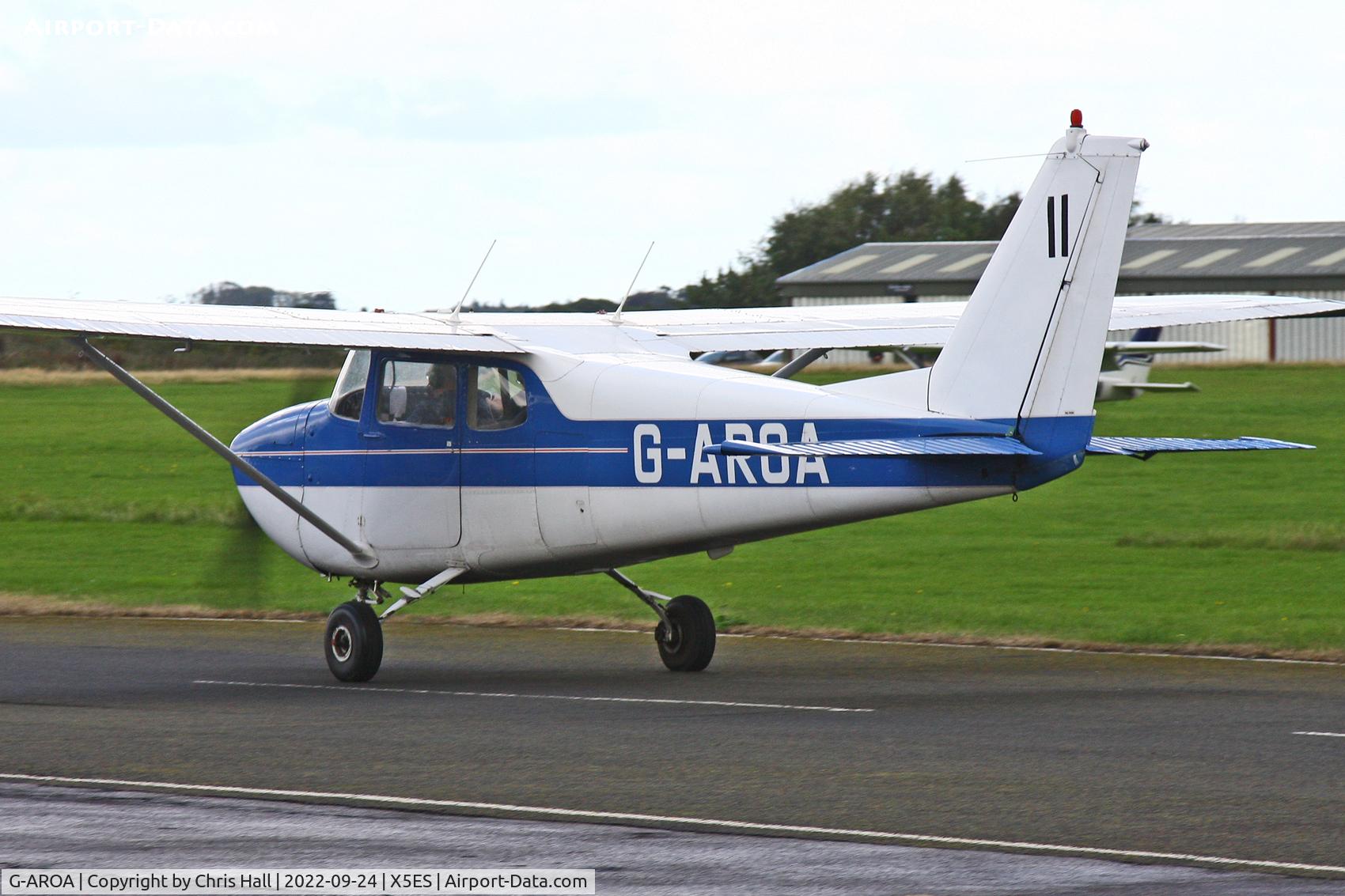 G-AROA, 1961 Cessna 172B C/N 17248628, RRRA Air Race weekend