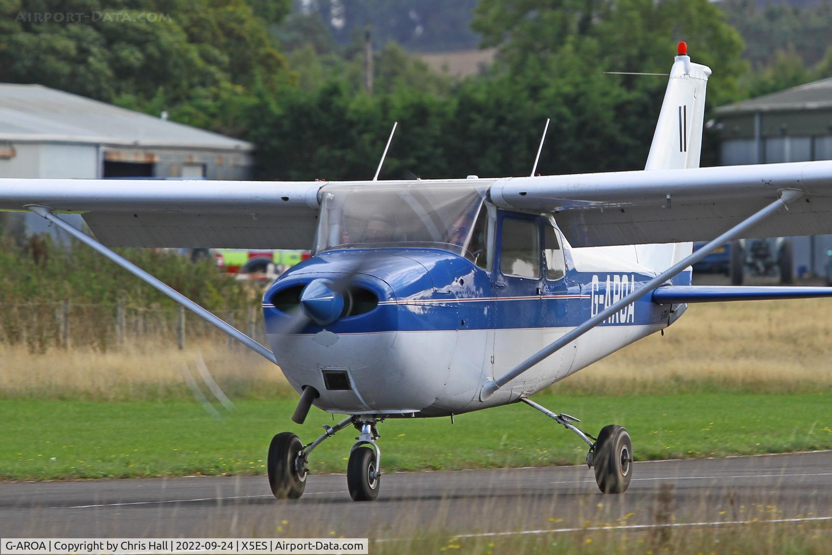 G-AROA, 1961 Cessna 172B C/N 17248628, RRRA Air Race weekend