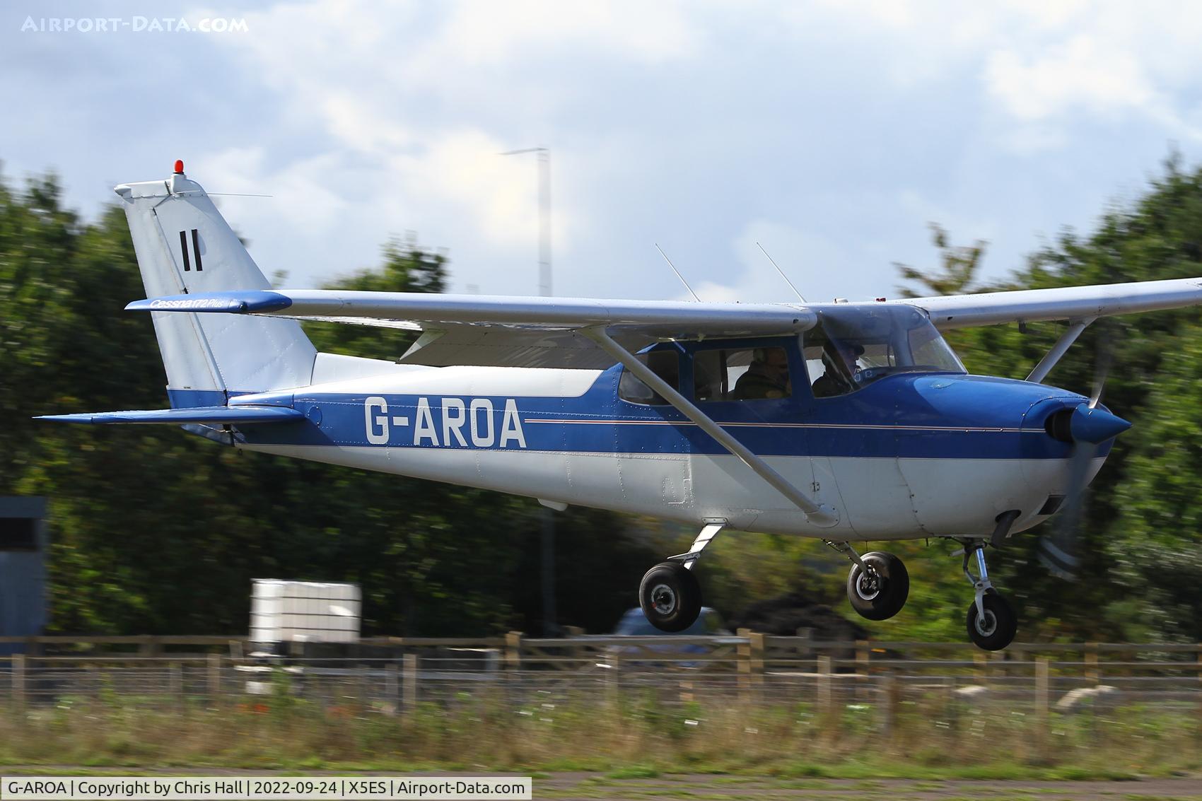 G-AROA, 1961 Cessna 172B C/N 17248628, RRRA Air Race weekend