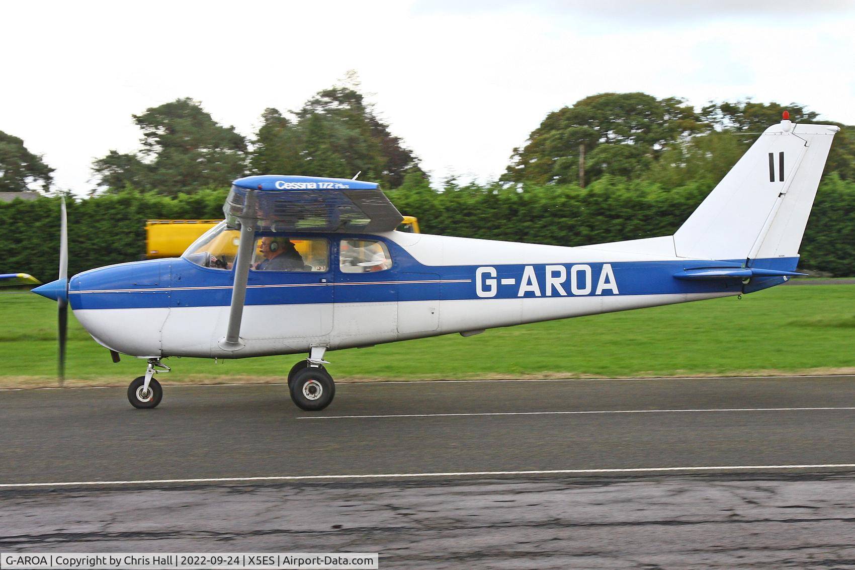 G-AROA, 1961 Cessna 172B C/N 17248628, RRRA Air Race weekend