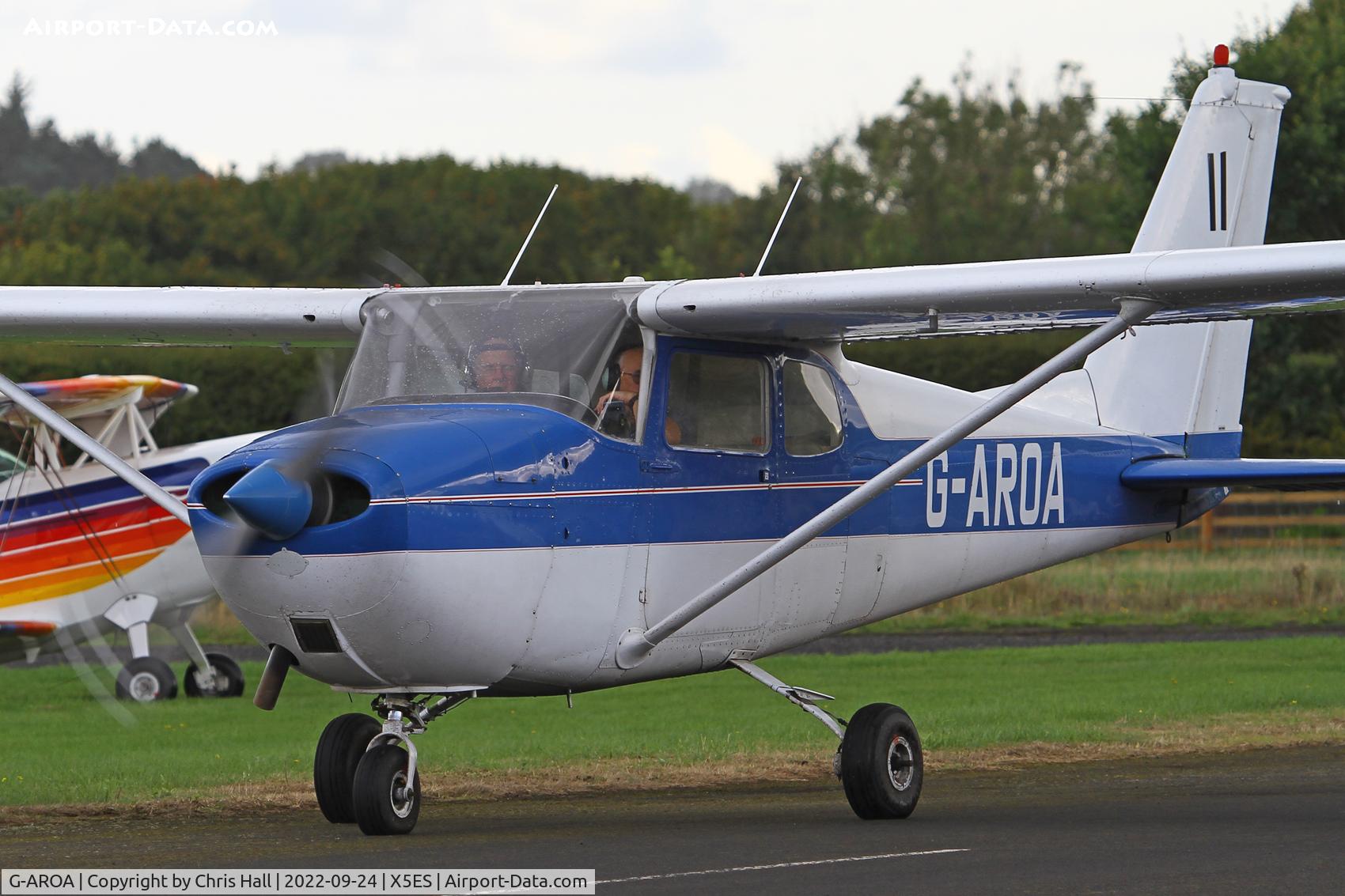 G-AROA, 1961 Cessna 172B C/N 17248628, RRRA Air Race weekend