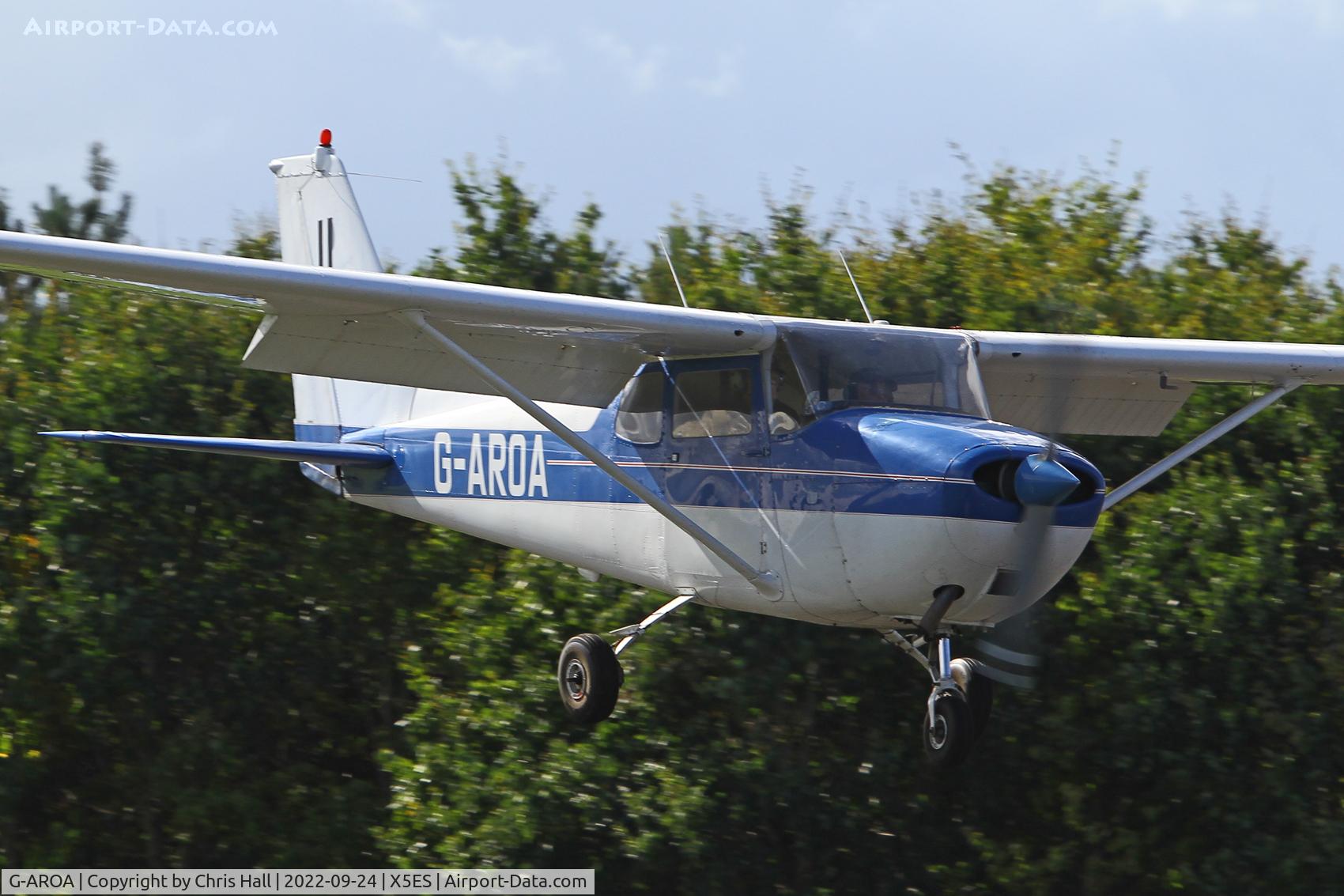 G-AROA, 1961 Cessna 172B C/N 17248628, RRRA Air Race weekend