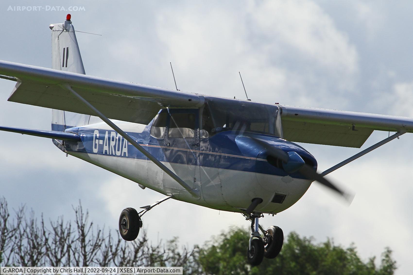 G-AROA, 1961 Cessna 172B C/N 17248628, RRRA Air Race weekend