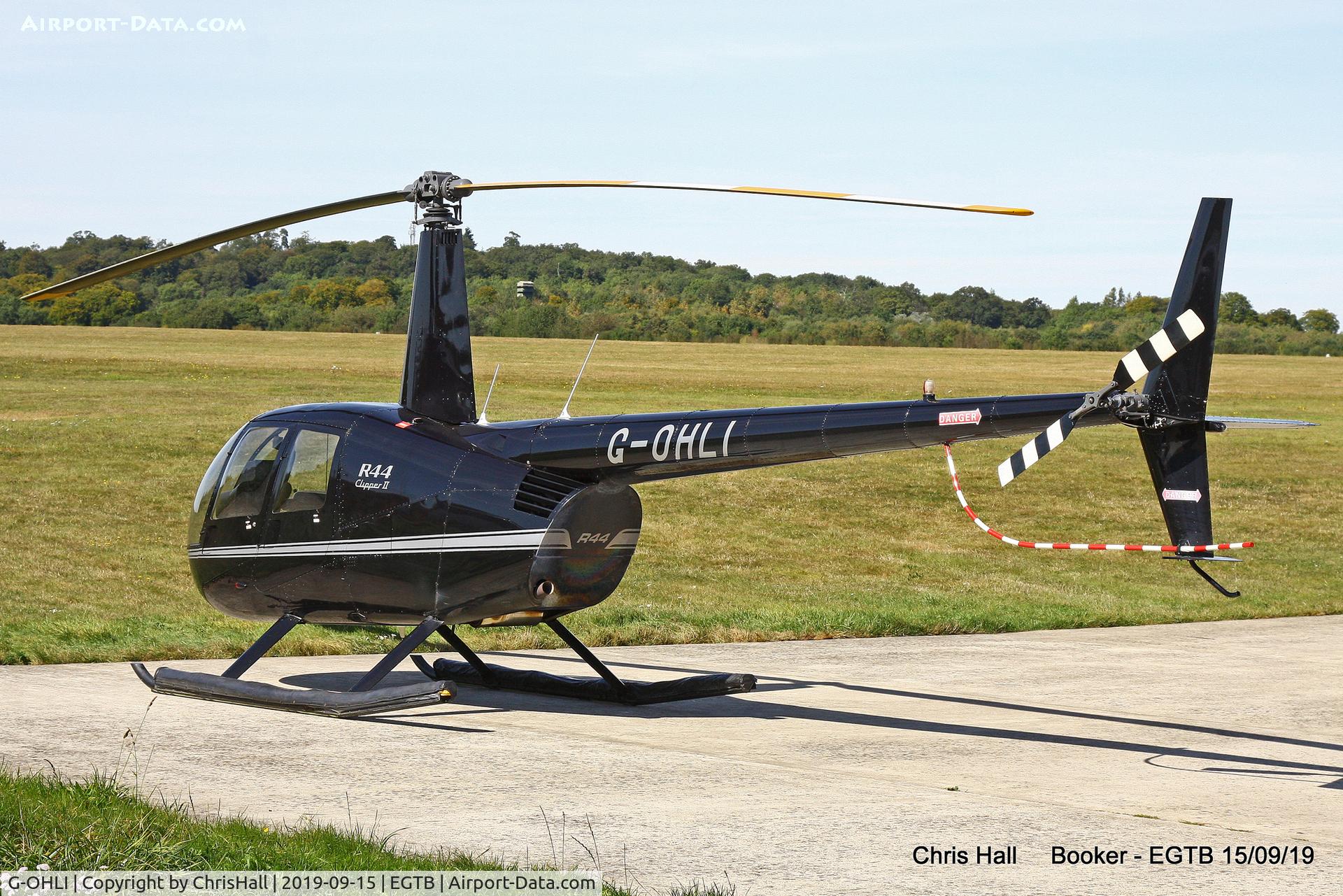 G-OHLI, 2005 Robinson R44 Clipper II C/N 10832, Wycombe Air Park (Booker)