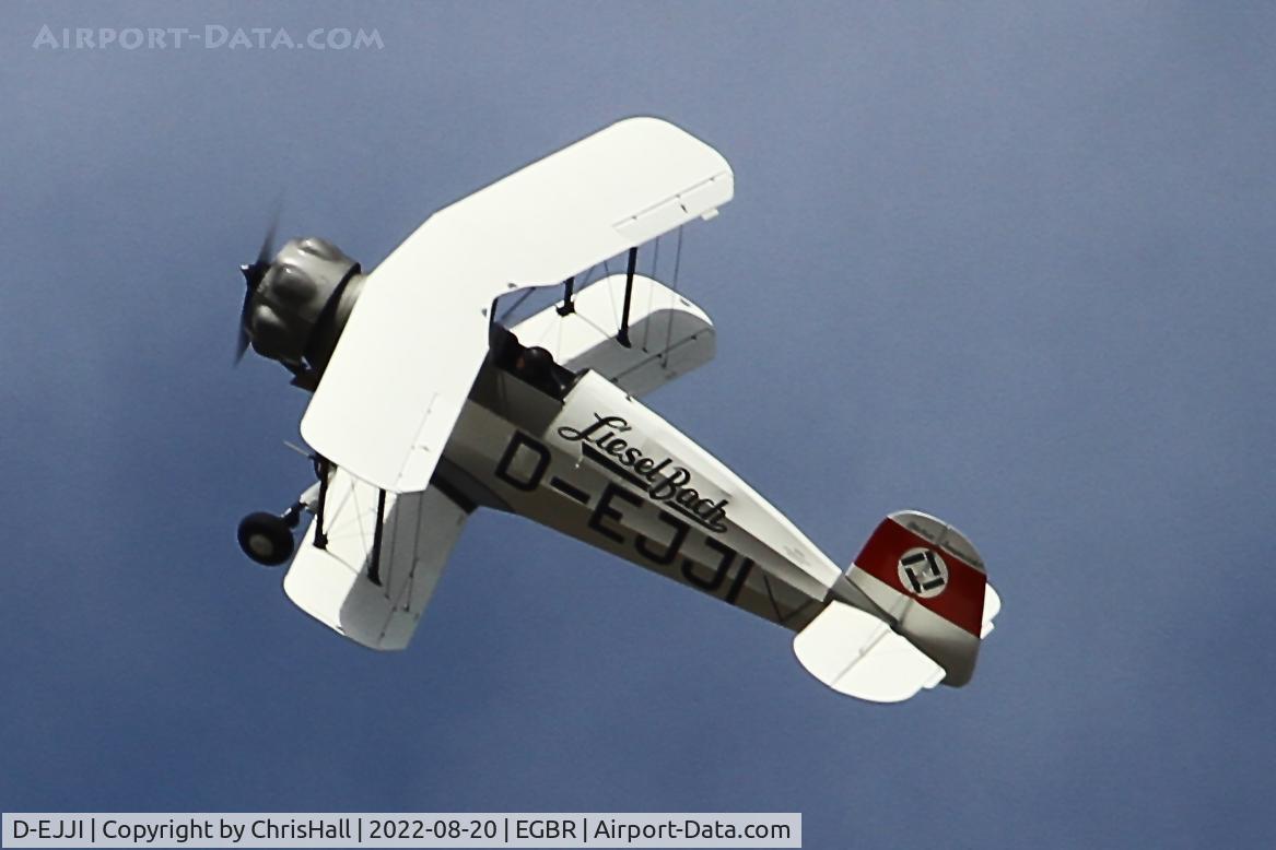 D-EJJI, Bucker Bu-133C Jungmeister C/N 1006, Breighton