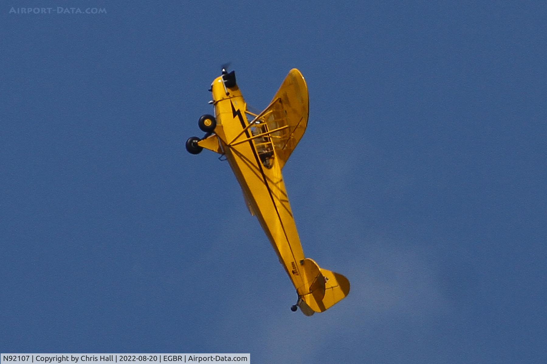N92107, 1946 Piper J3C-65 Cub C/N 16544, Breighton