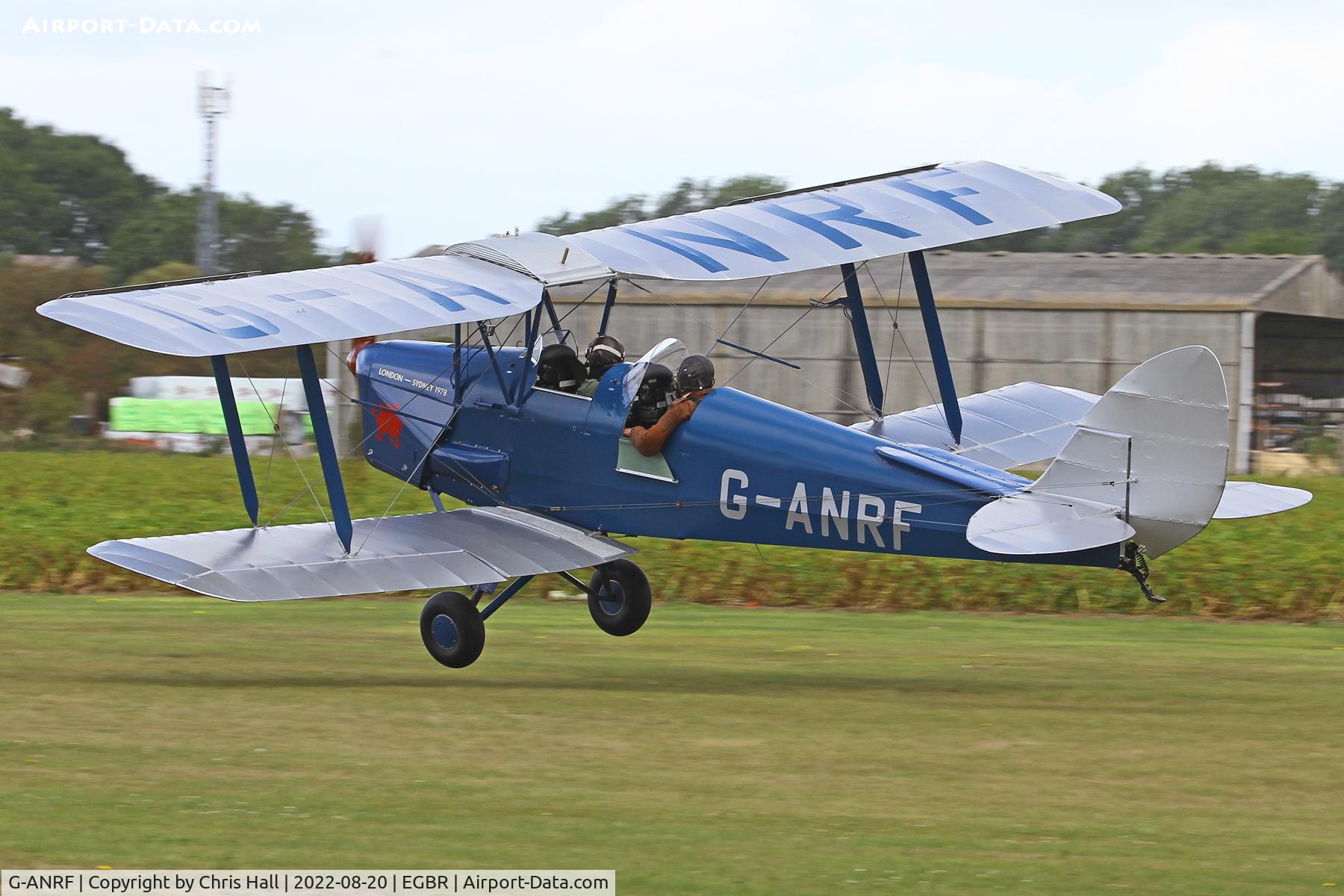 G-ANRF, 1941 De Havilland DH-82A Tiger Moth II C/N 83748, Breighton