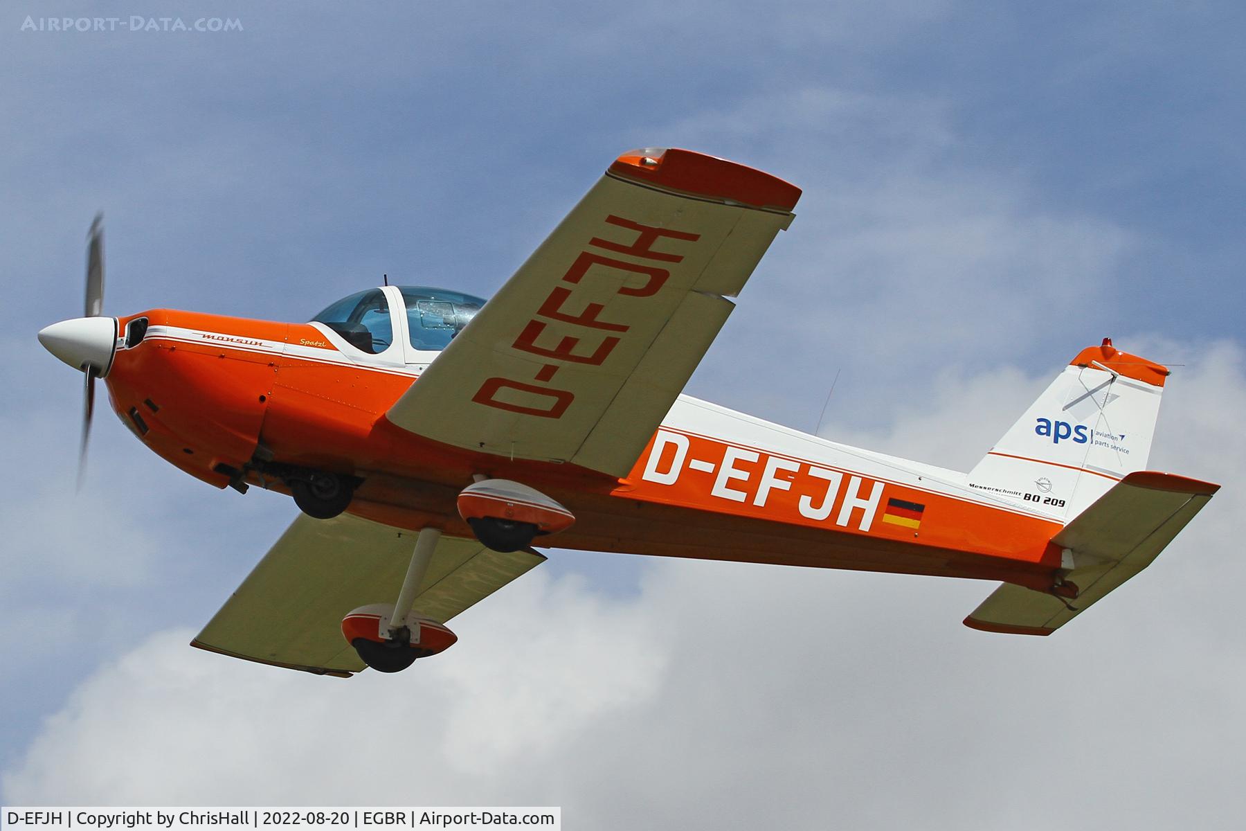 D-EFJH, Bolkow BO-209 Monsun 160RV C/N 130, Breighton